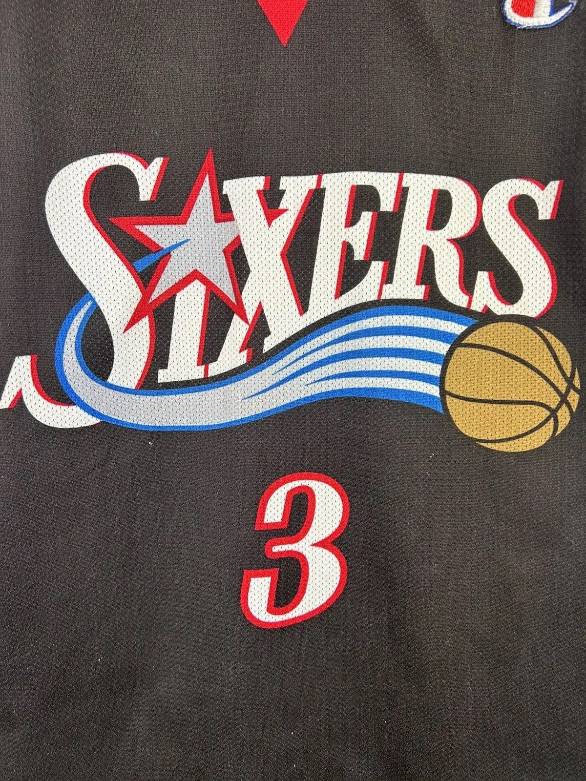 Champion Vintage Philadelphia 76ers #3 Allen Iverson Away Jersey Size US S / EU 44-46 / 1 - 2 Thumbnail