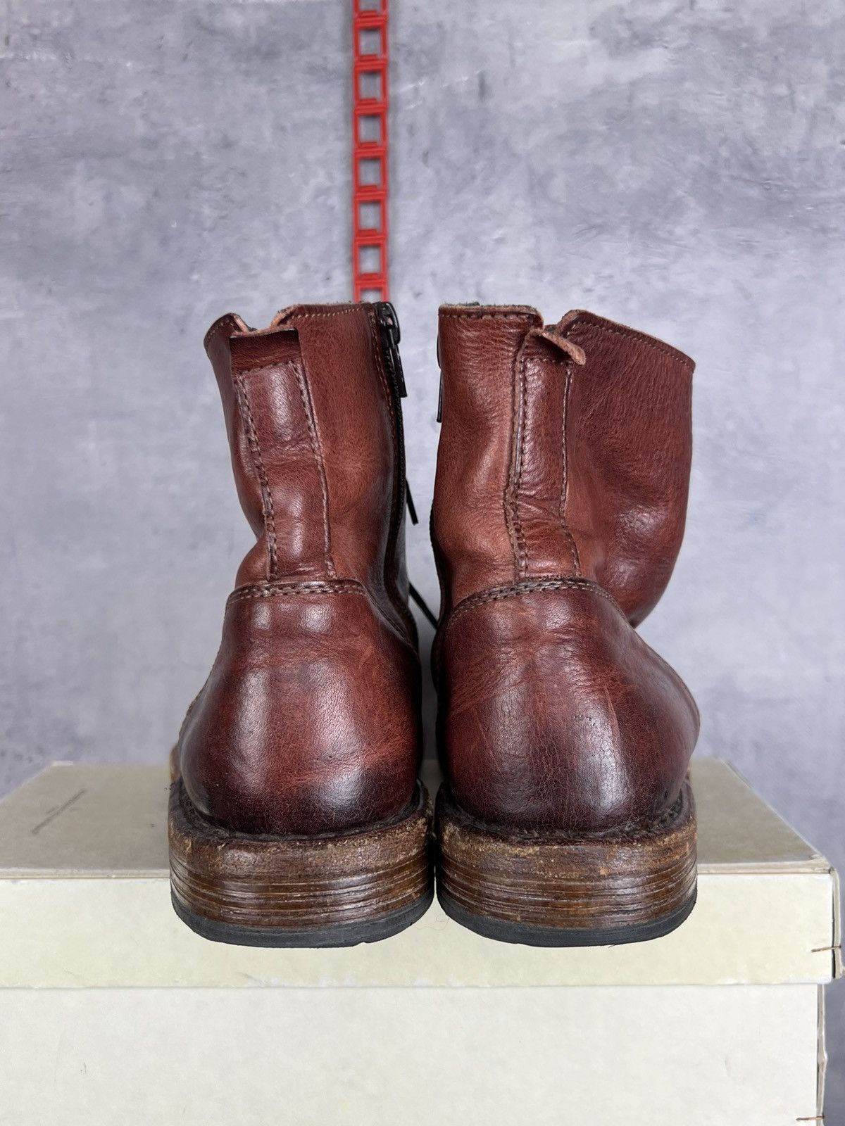 MoMA MOMA Leather Ankle Boots EU 38 Women / Unisex Brown Size US 8 / IT 38 - 16 Thumbnail