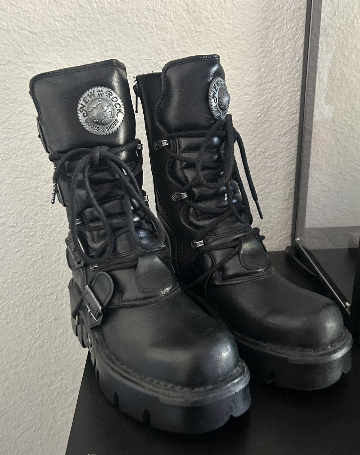 New Rock New rock boots Size US 5.5 / EU 38 - 1 Thumbnail