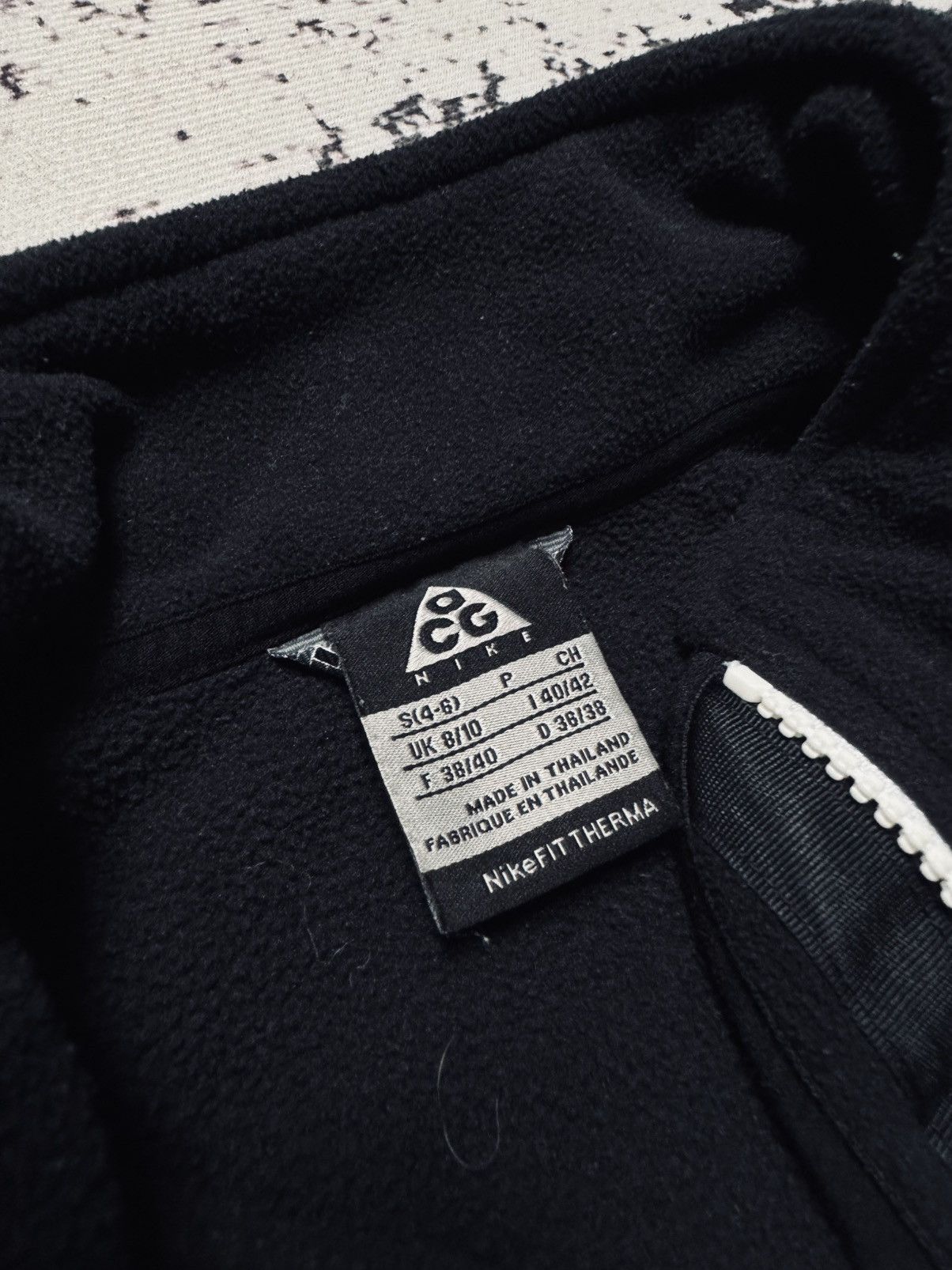 Vintage Nike ACG Fleece jacket vintage black S womens Size US S / EU 44-46 / 1 - 5 Thumbnail