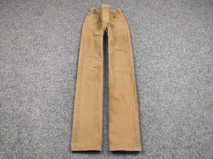 Levi's Vintage 90's Levi’s 501 Beige Faded Denim Jeans Pants Size US 30 / EU 46 - 2 Thumbnail
