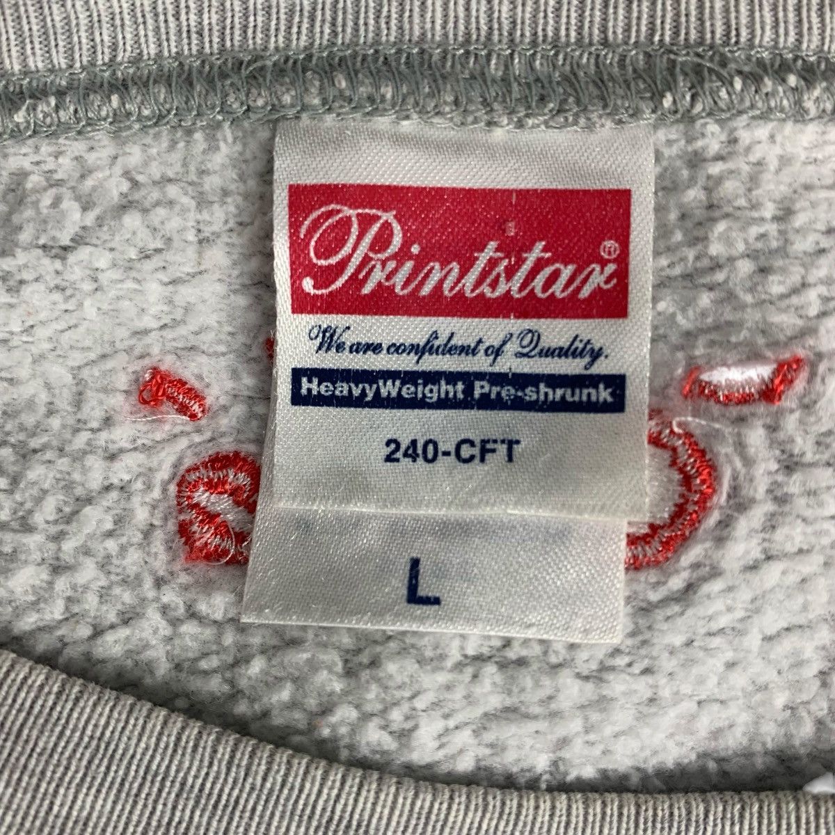 Japanese Brand Printstar 2017 Hexagon StreetWear JapaneseBrand Sweatshirt Size US L / EU 52-54 / 3 - 8 Thumbnail