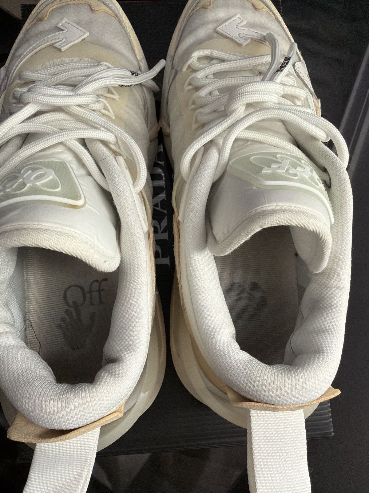 Off-White Off-White ODSY-1000 Cream Arrow – 43/ Size 10Great Condition Size US 10 / EU 43 - 9 Thumbnail