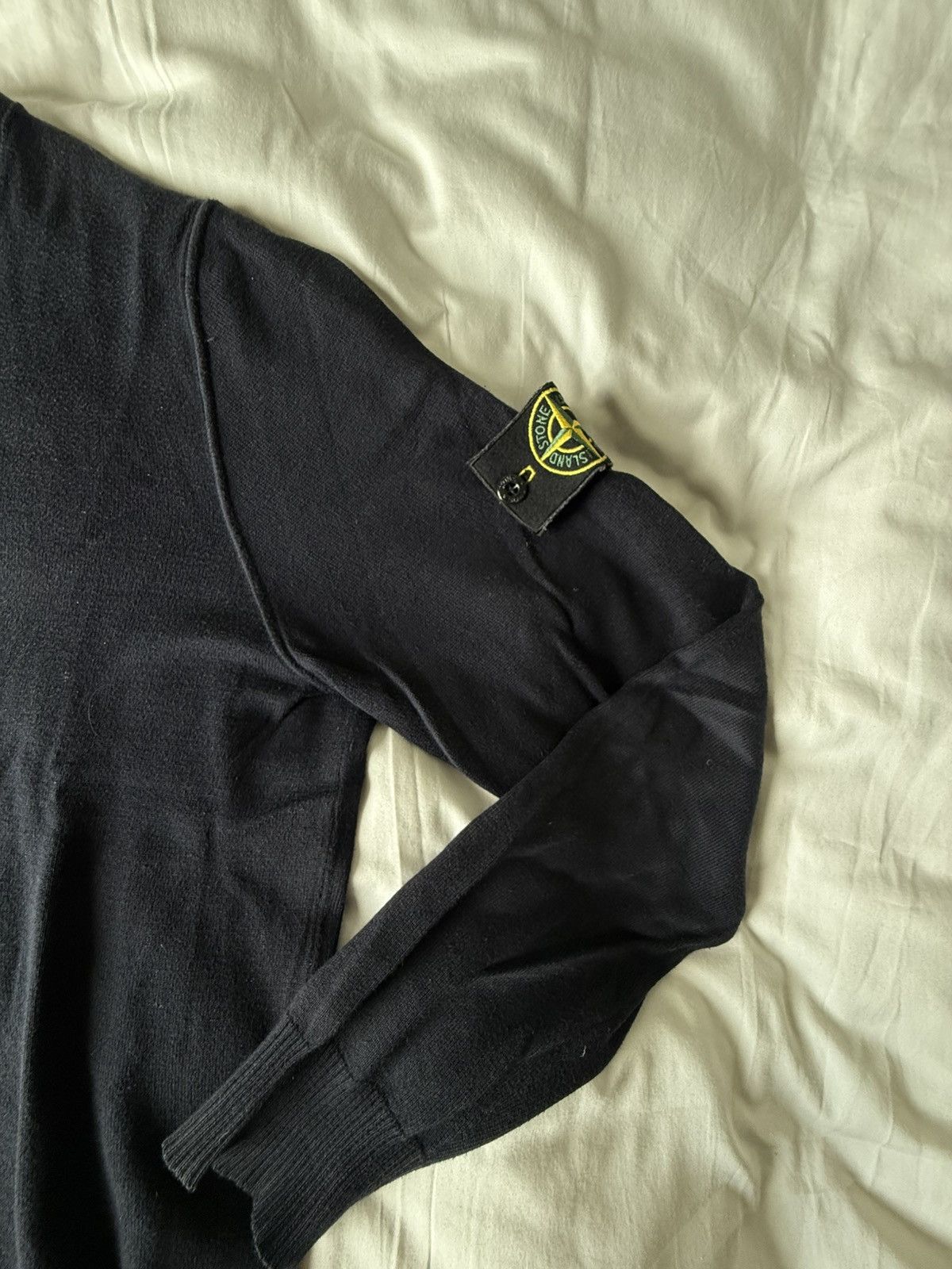 Stone Island Stone Island Navy Sweater Size US XL / EU 56 / 4 - 2 Thumbnail