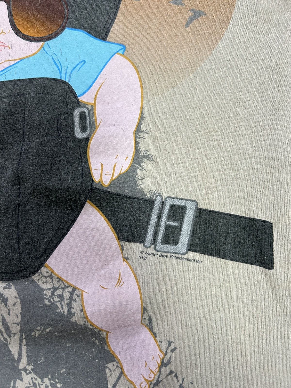 Cartoon Network × Warner Bros Vintage 2012 Warner Bros Baby Finster Man Cartoon T-Shirt Size US M / EU 48-50 / 2 - 6 Thumbnail