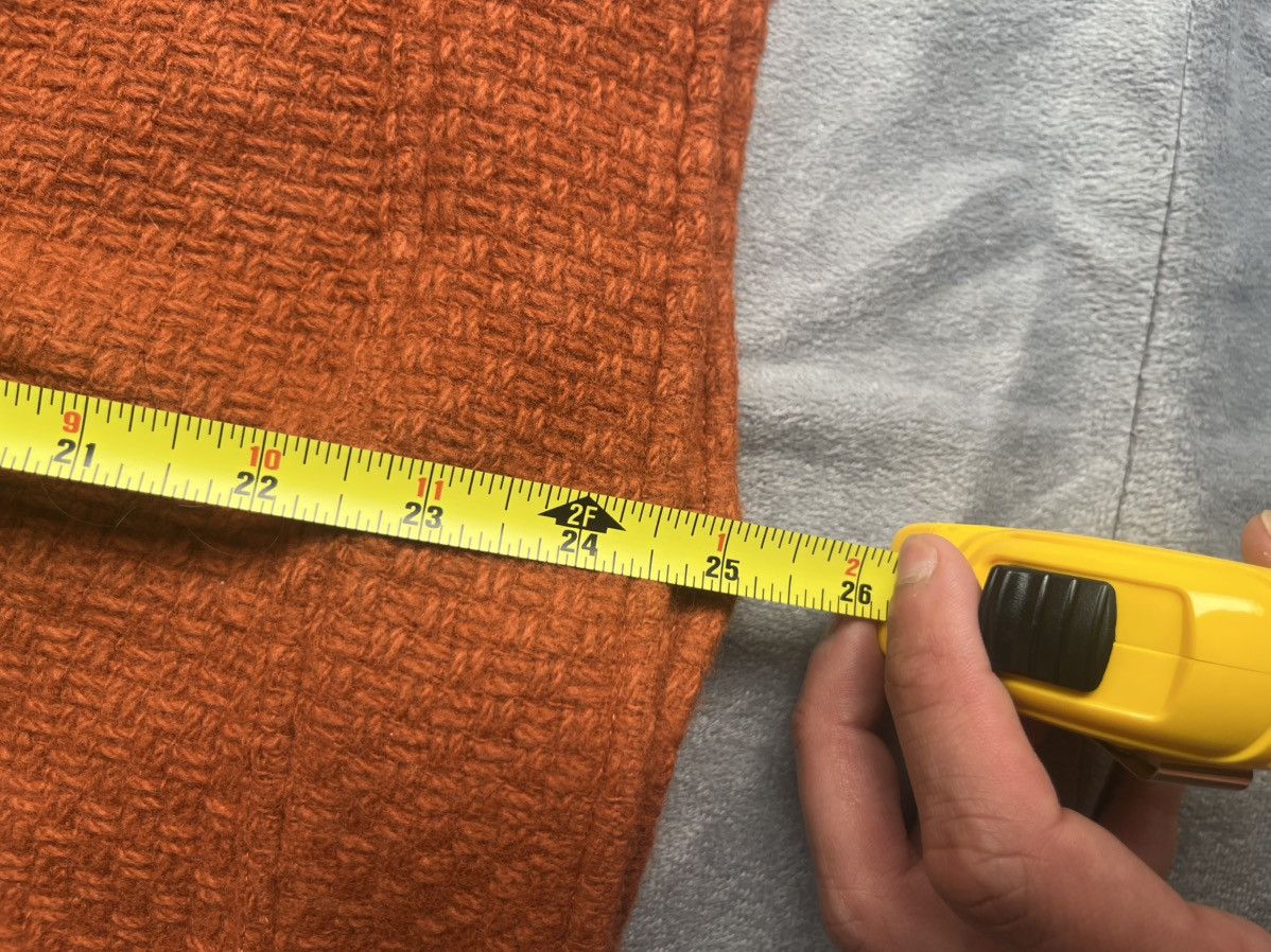 No Man Walks Alone NMWA X Giro Inglese Buttoned Blouson Jacket - Orange Wool Size US S / EU 44-46 / 1 - 4 Thumbnail
