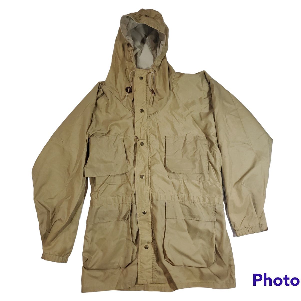 Columbia Columbia | Vintage Tan Cinched Shooting Jacket | Size XL Size US XL / EU 56 / 4 - 1 Thumbnail