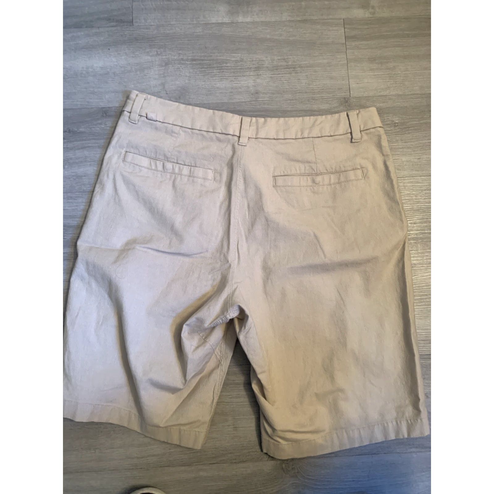 Lululemon Lululemon Mens ABC Shorts Classic 33X11 Gray Commission LM7AAMS 5 Pocket Stretch Chino Inseam 11 33 Regular Mens Size US 33 - 3 Thumbnail