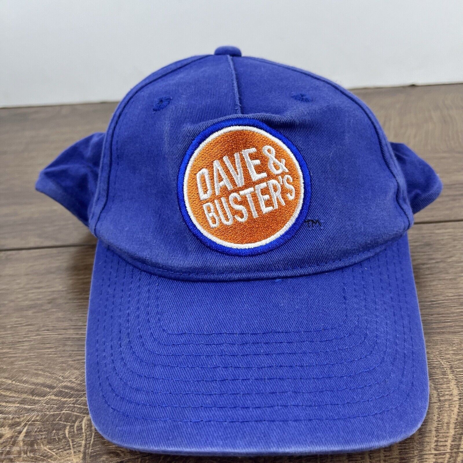 Other Dave & Busters Hat Blue Cap Adjustable Blue Adult Size Hat Size ONE SIZE - 5 Thumbnail