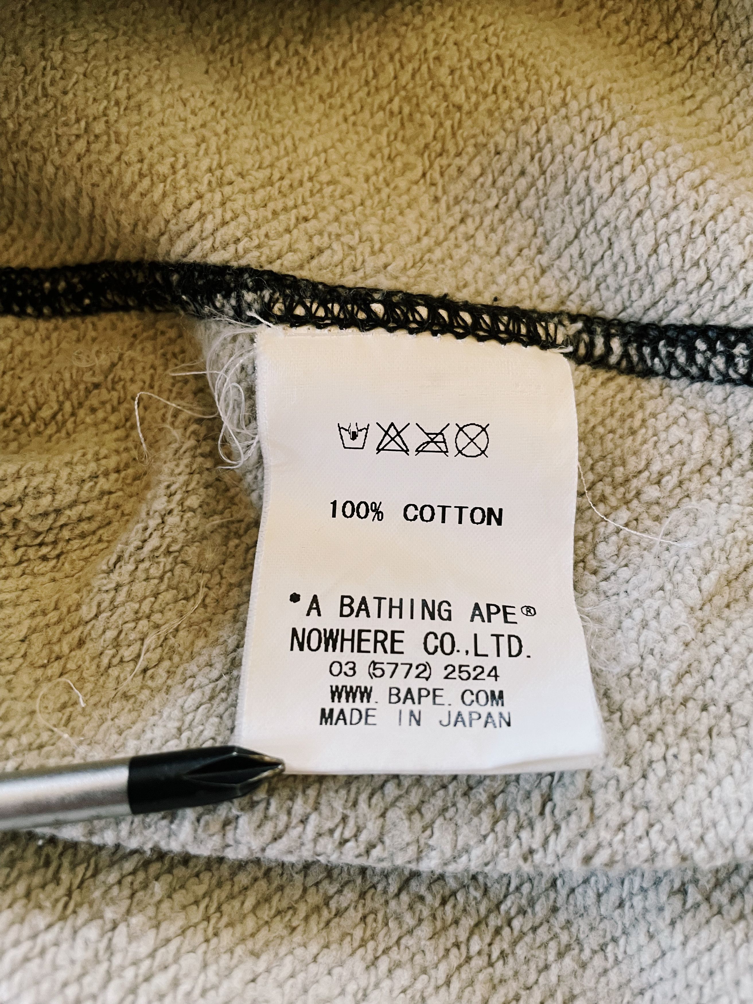 Bape Vintage Y2K Bape A Bathing Ape Sta All Over Full zip Hoodie Size US L / EU 52-54 / 3 - 4 Thumbnail
