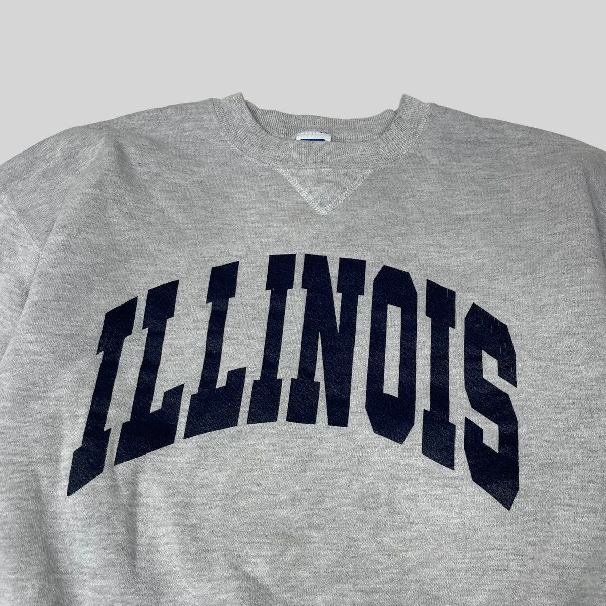 Russell Athletic × Vintage Vintage 90s Russell illinois sweatshirt Size US M / EU 48-50 / 2 - 3 Thumbnail