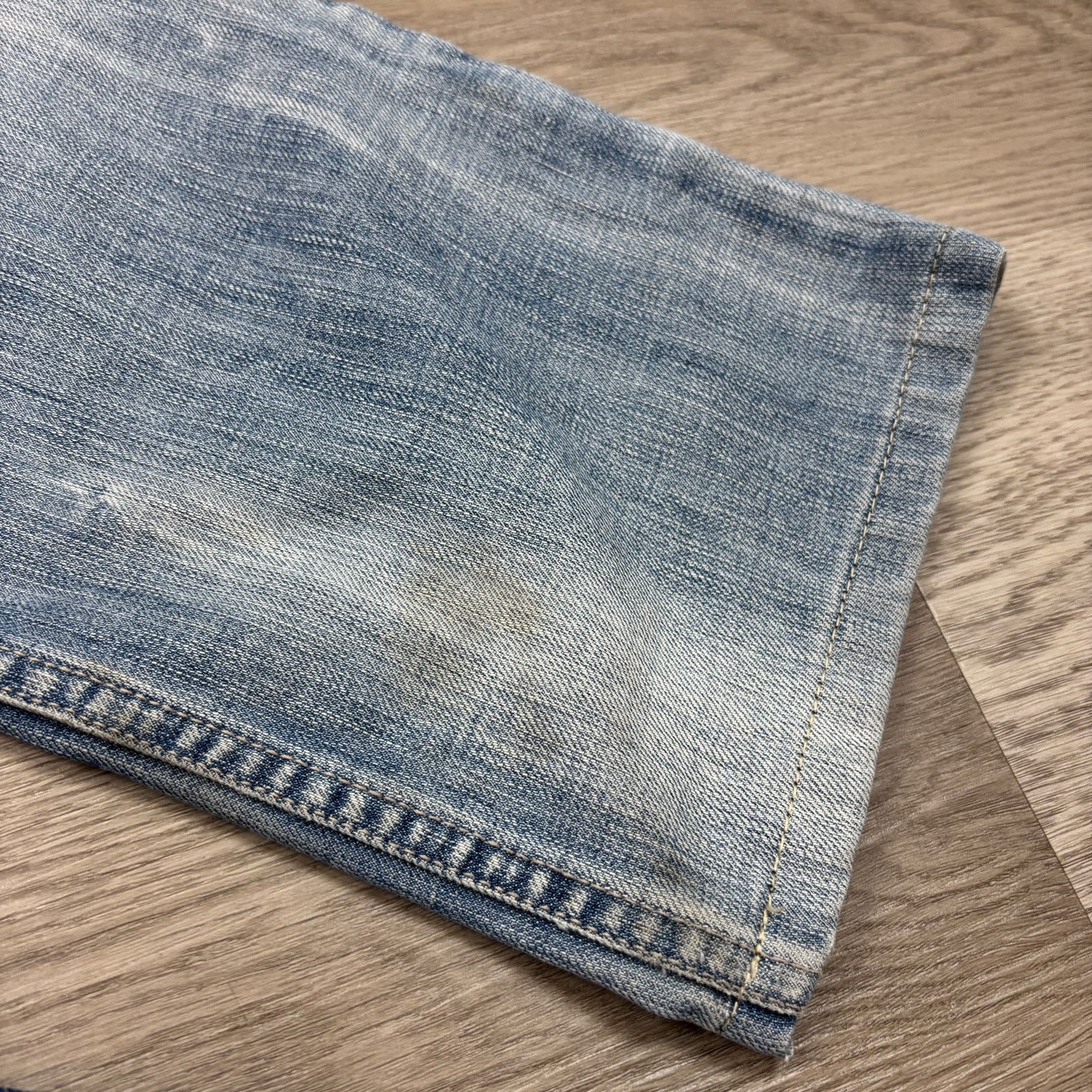 Diesel Diesel Safado Straight Leg Distressed Jeans Men's 36x27 Y2K Size US 36 / EU 52 - 11 Thumbnail