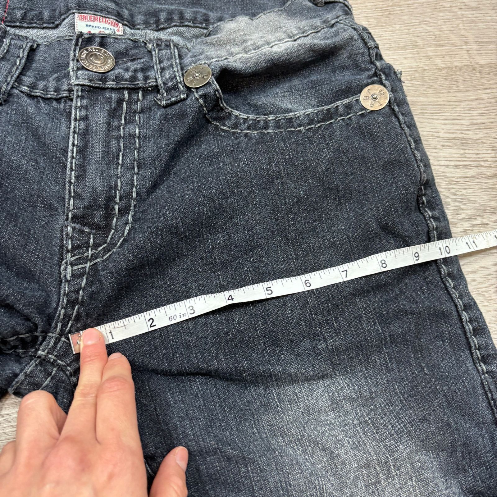 True Religion True Religion Ricky Super T Jeans Men's 32x33 Made in USA Size US 32 / EU 48 - 7 Thumbnail