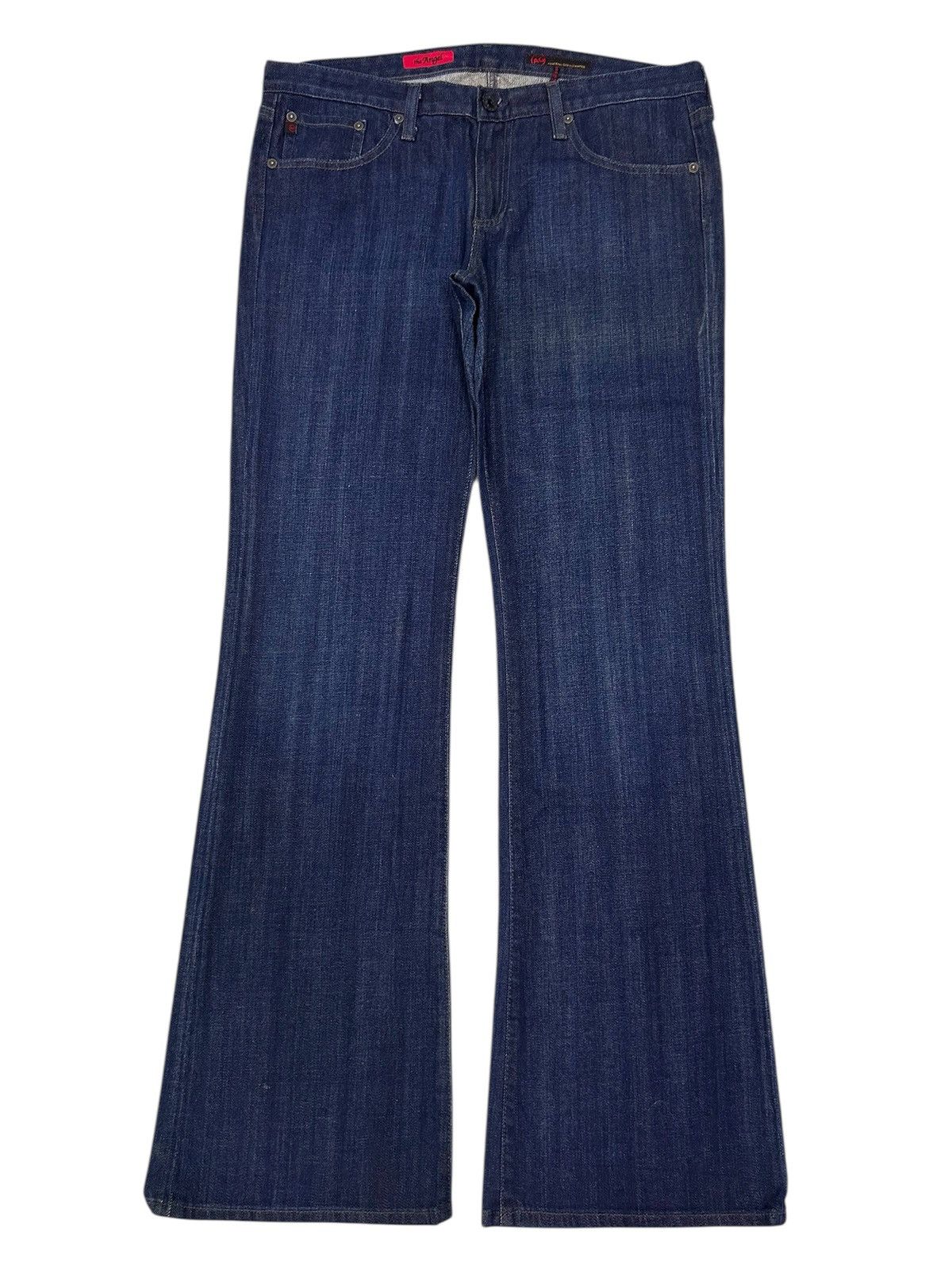 AG Adriano Goldschmied × Designer Vintage y2k AG ADRIANO GOLDSCHMIED Denim Flare Jeans Size US 35 - 2 Thumbnail