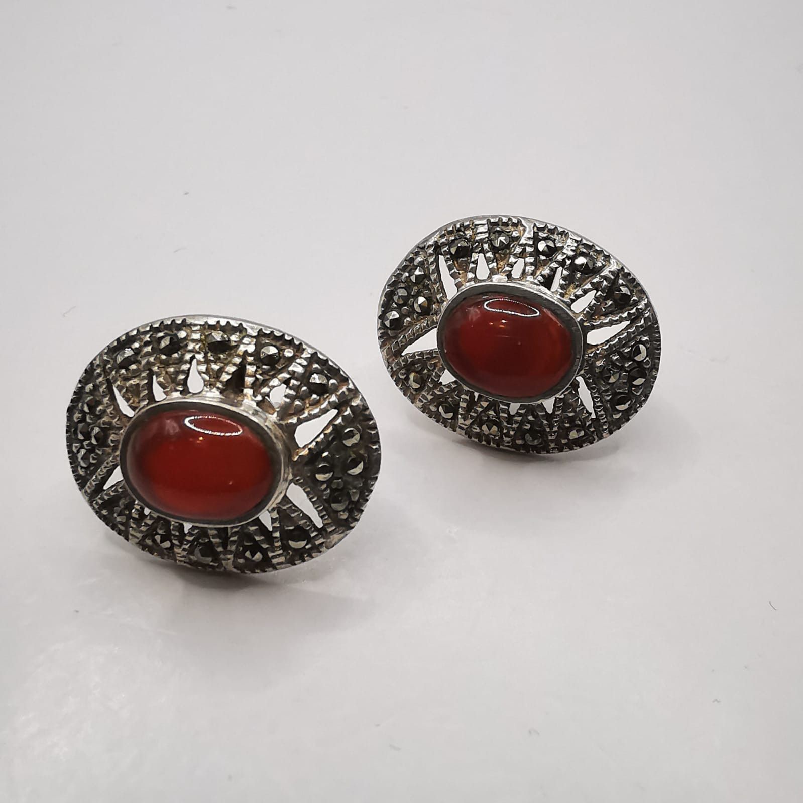 Vintage Vintage Chic Women's Earrings 925 Sterling Silver, Jewelry Size ONE SIZE - 1 Thumbnail