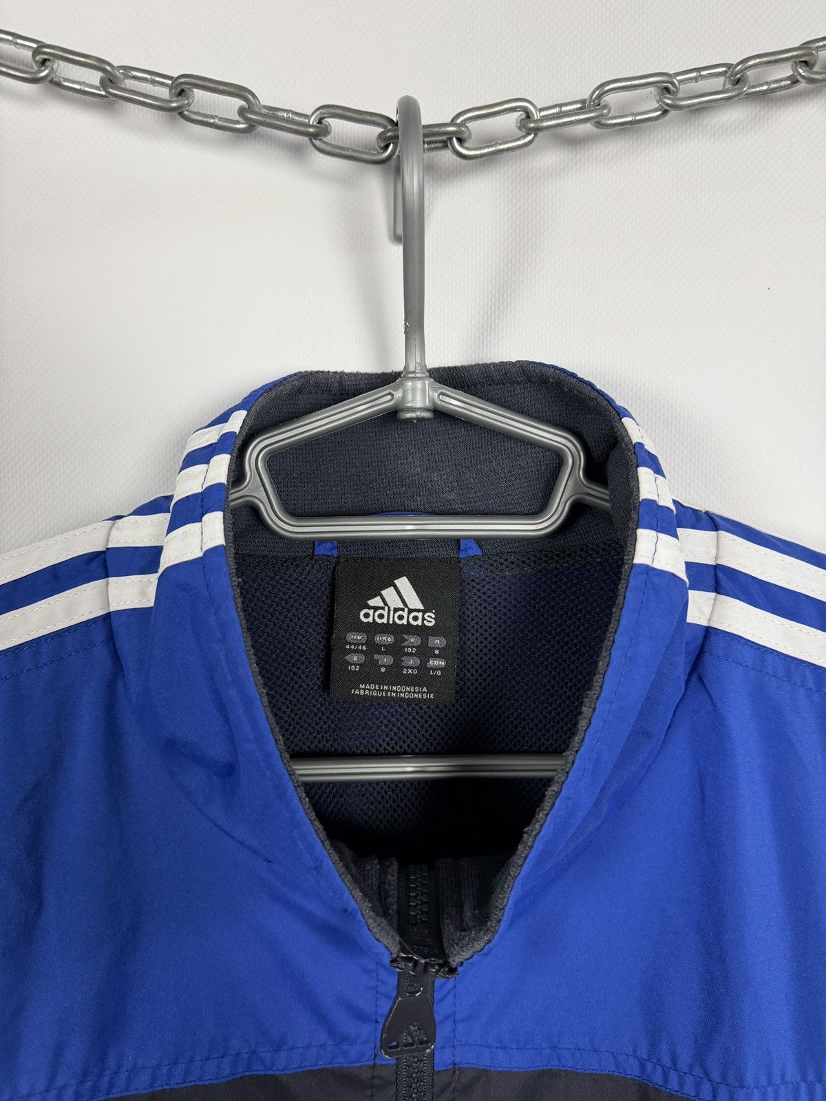 Adidas Adidas Vintage Full Zip Track Jacket Sportswear Retro Size L Size US L / EU 52-54 / 3 - 8 Thumbnail