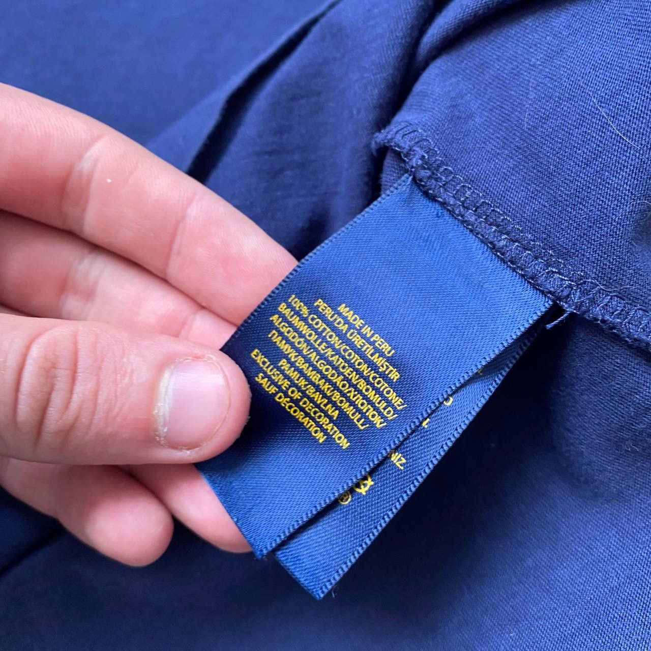 Polo Ralph Lauren × Vintage Big logo Paris polo Ralph Lauren tee shirts Size US XL / EU 56 / 4 - 7 Thumbnail