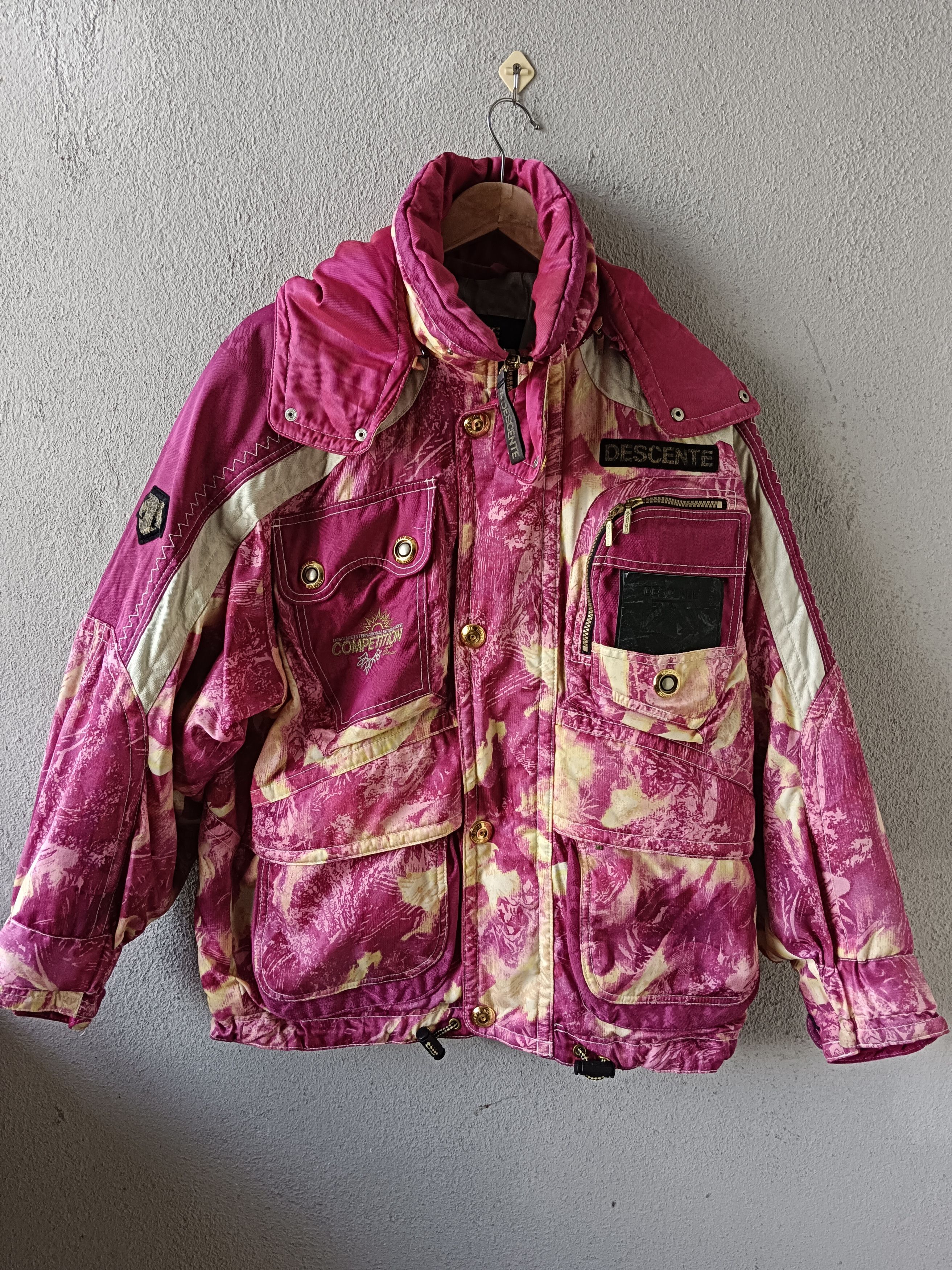 Descente × Japanese Brand × Vintage Vtg DESCENTE Sky Jacket S Made in Japan Size US S / EU 44-46 / 1 - 11 Thumbnail