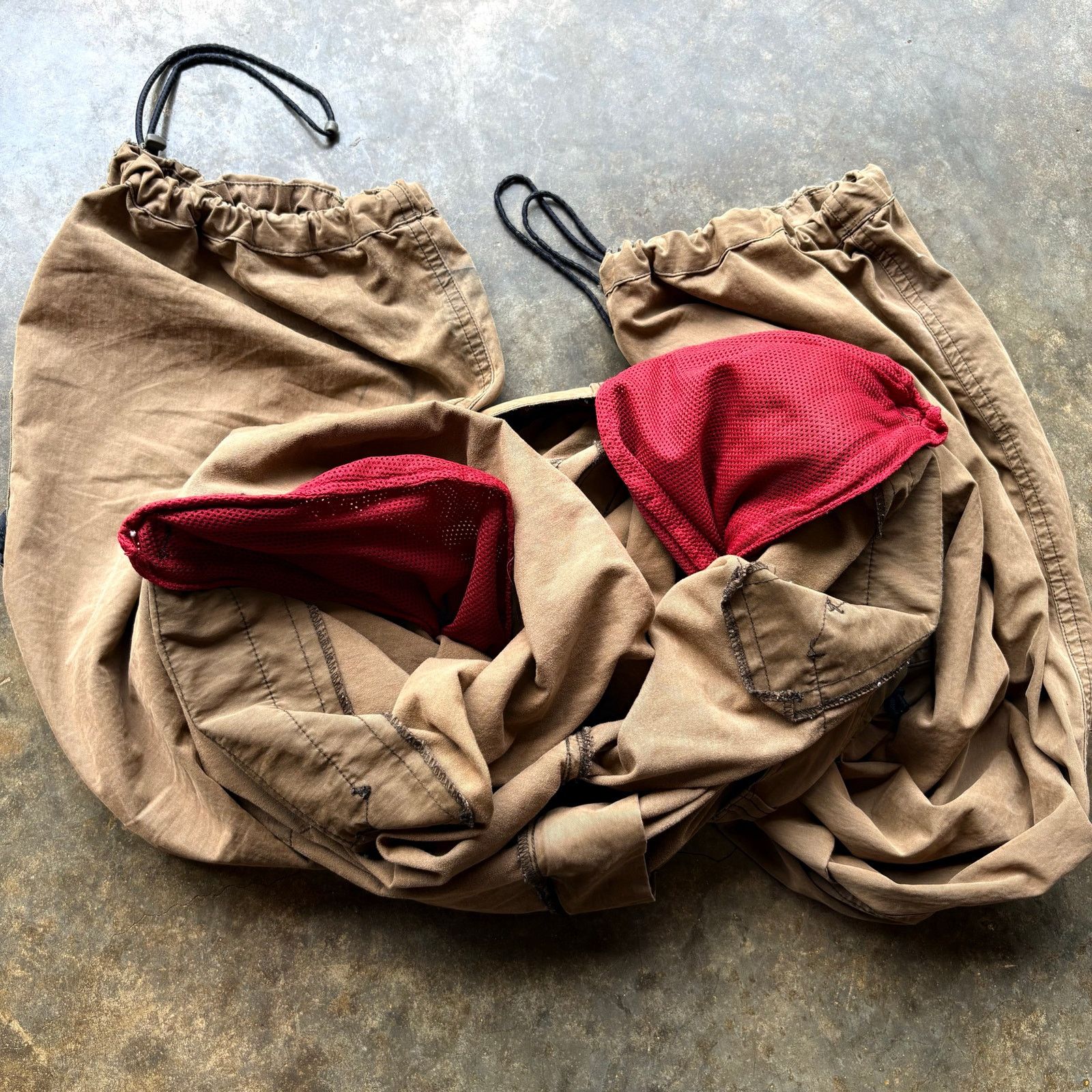 Abercrombie & Fitch × Vintage Very Rare Abercrombie Parachute Vintage Cargo Pants Size US 34 / EU 50 - 9 Thumbnail