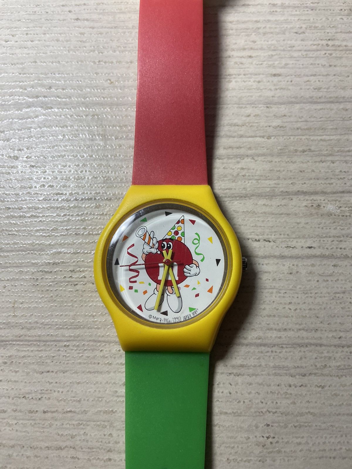 Casio × Vintage VINTAGE M&M 50TH 1990 BIRTHDAY WATCH Size ONE SIZE - 4 Thumbnail