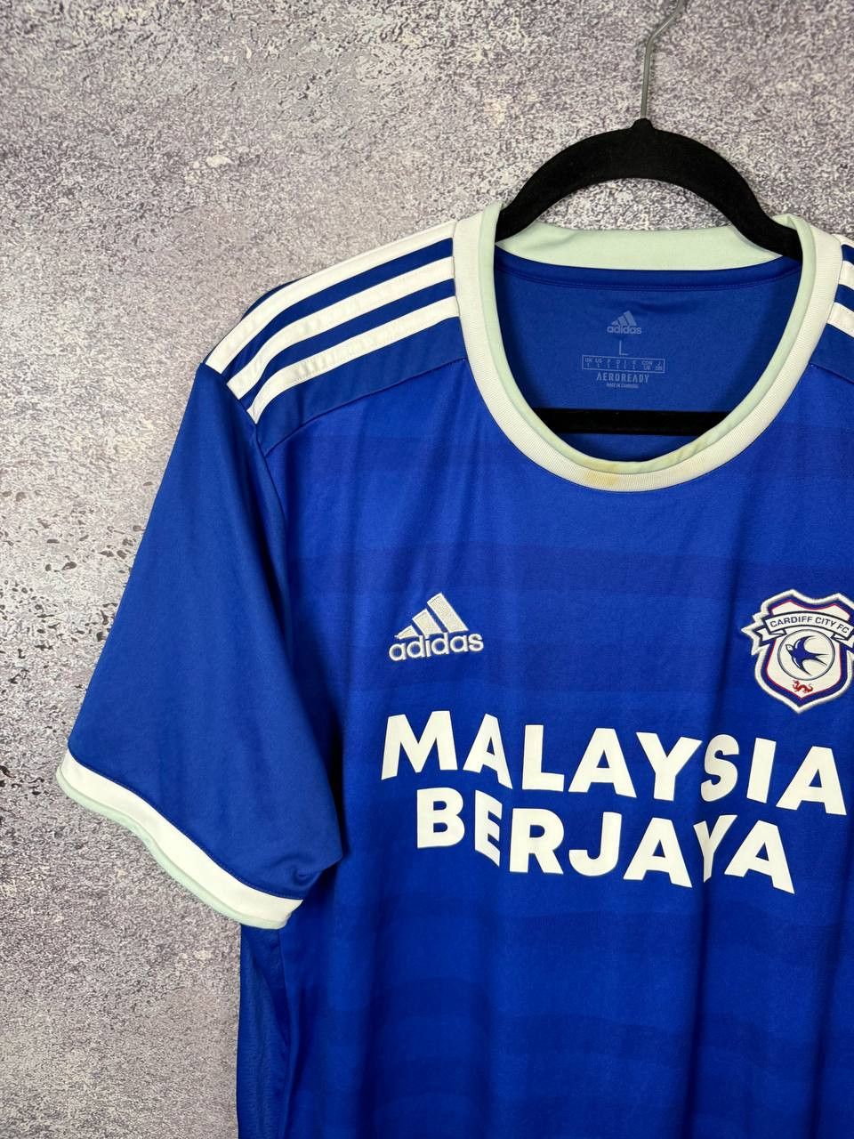 Adidas Vintage Cardiff City 2020/21 Adidas Soccer Jersey Blokcore Size US L / EU 52-54 / 3 - 3 Thumbnail