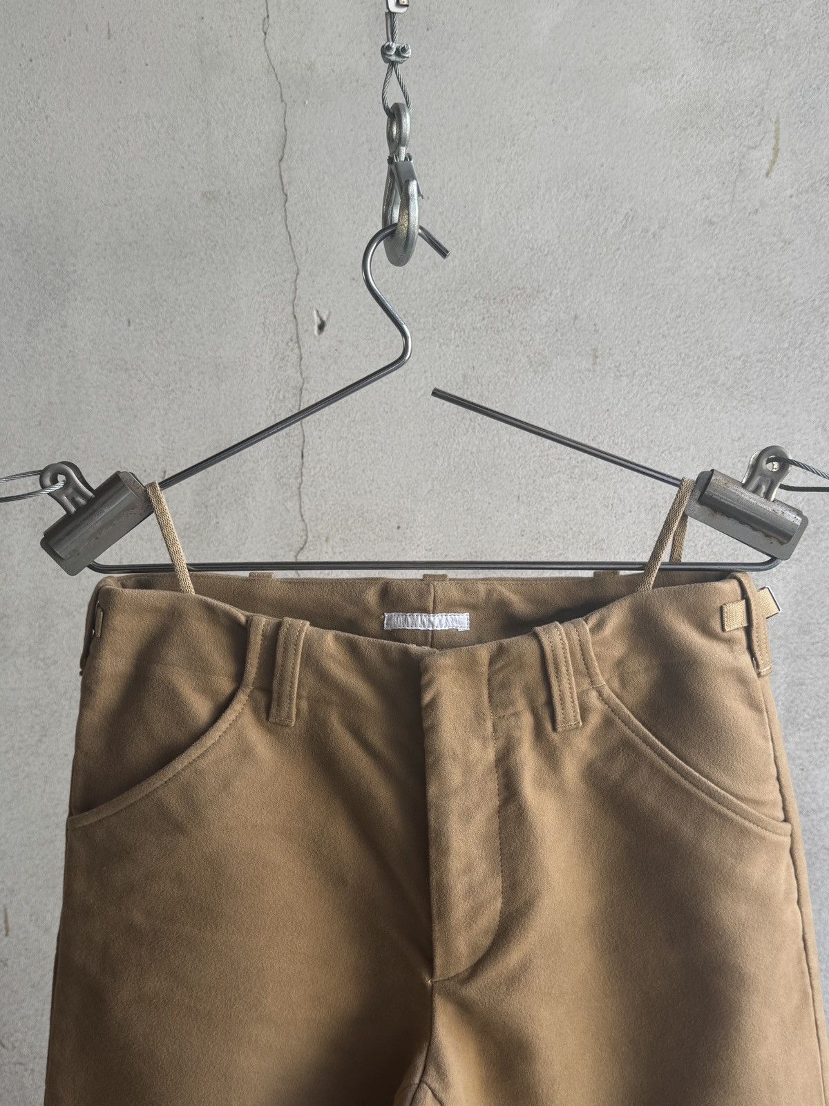 Helmut Lang Helmut Lang AW2000 Moleskin Elastic Knee S Size US 30 / EU 46 - 2 Thumbnail