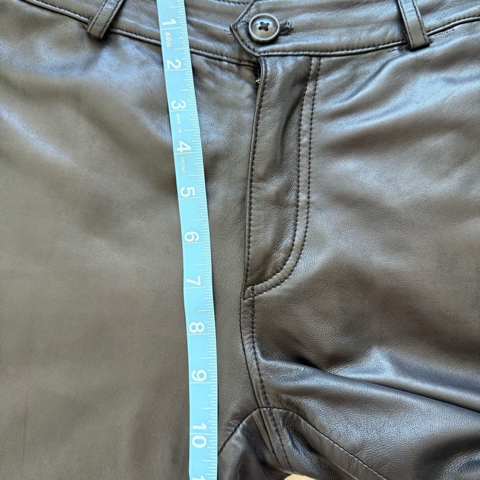 T by Alexander Wang T by Alexander Wang women leather pants size 24 Retail 750$ Size 24" / US 00 / IT 34 - 8 Thumbnail