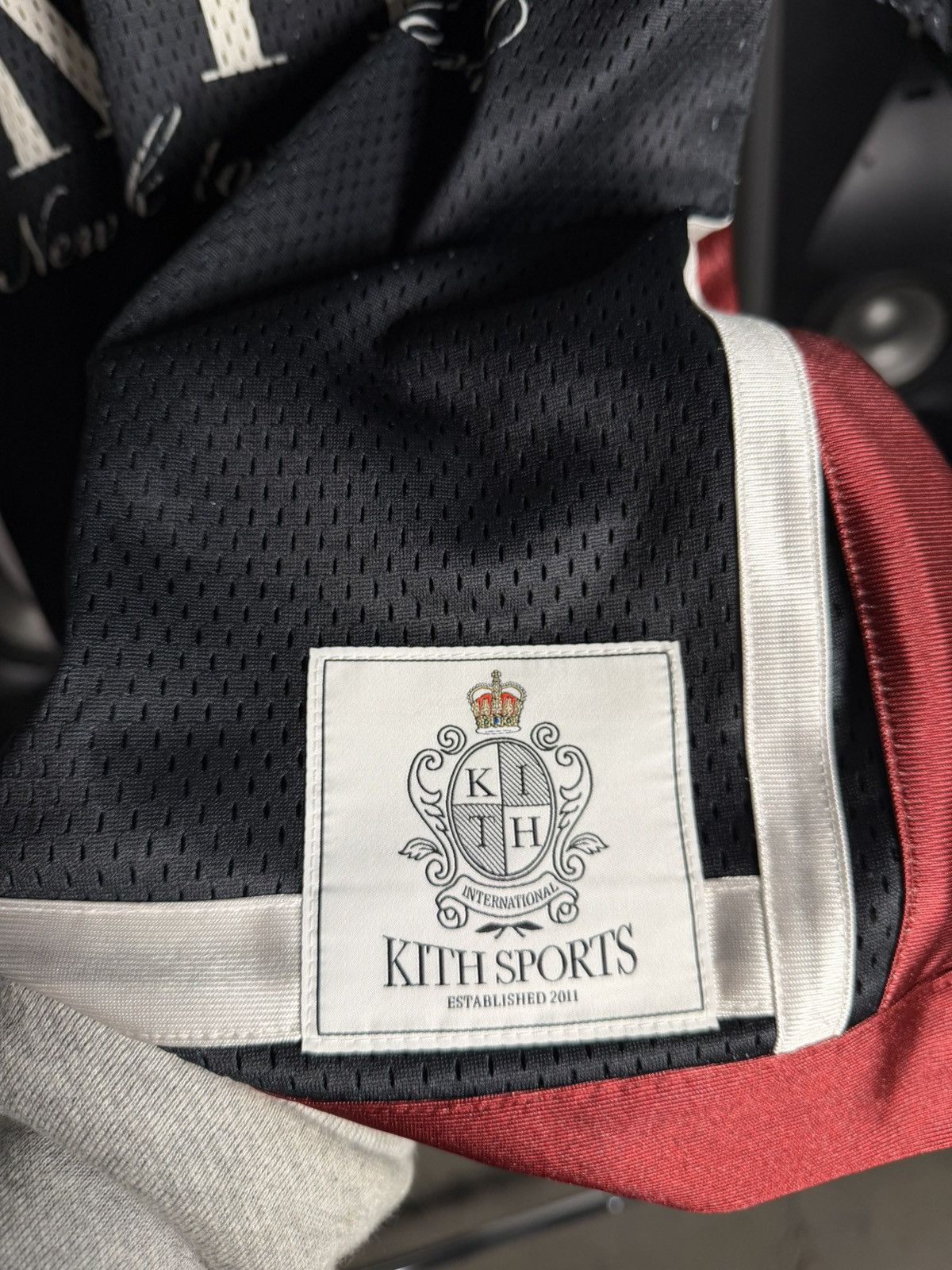 Kith KITH Mesh Leon Jersey “Black” Size US S / EU 44-46 / 1 - 2 Thumbnail