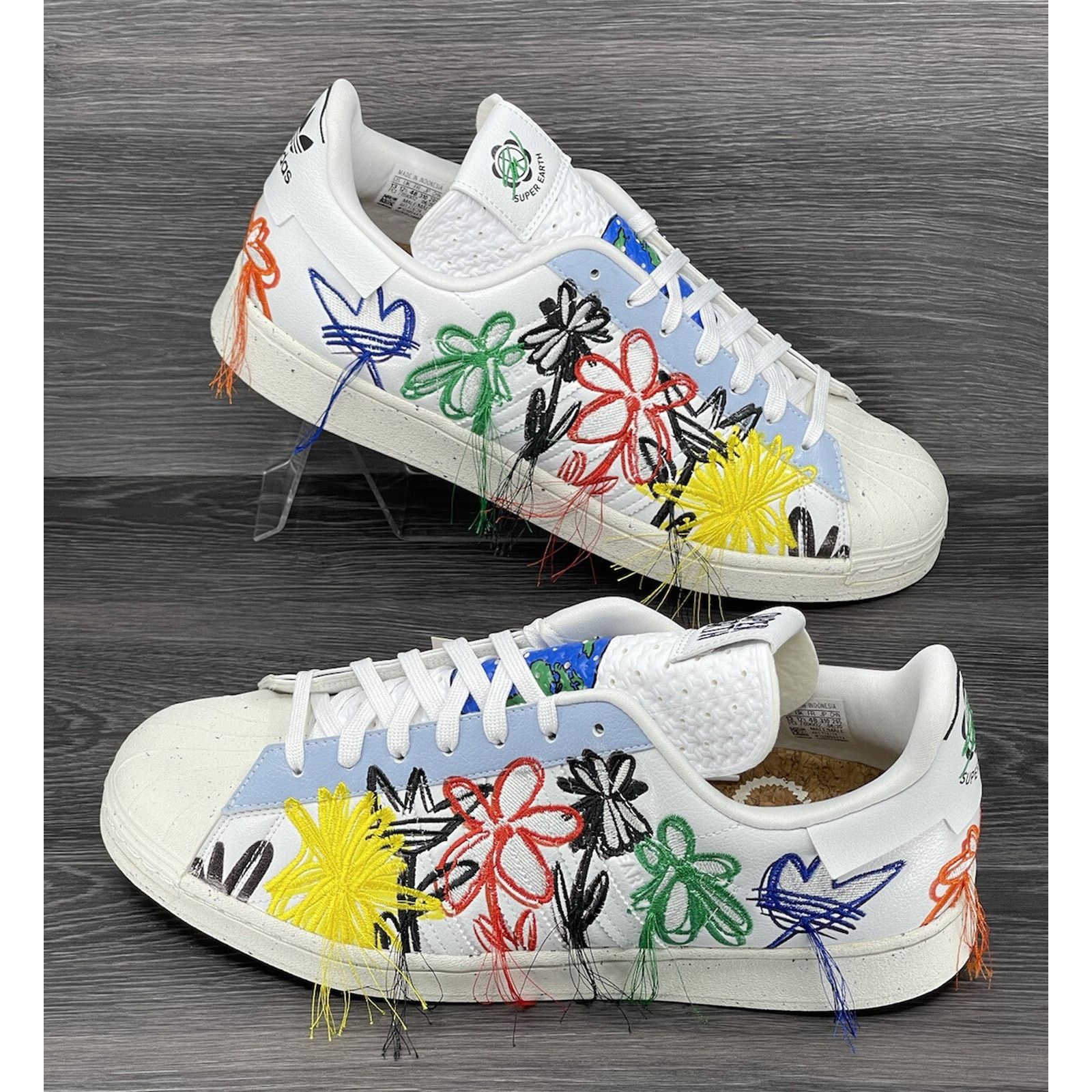 Adidas adidas Superstar Superearth x SW | Size 13M [new] FZ4724 Size US 13 / EU 46 - 7 Thumbnail