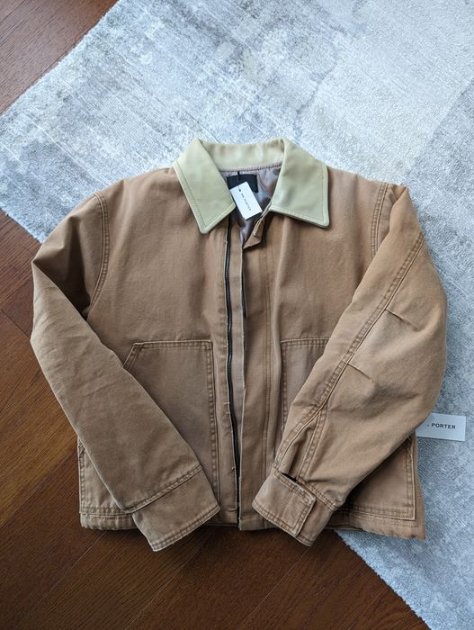 Fear of God NWT FEAR OF GOD WORK CANVAS JACKET 7TH COLLECTION TAN