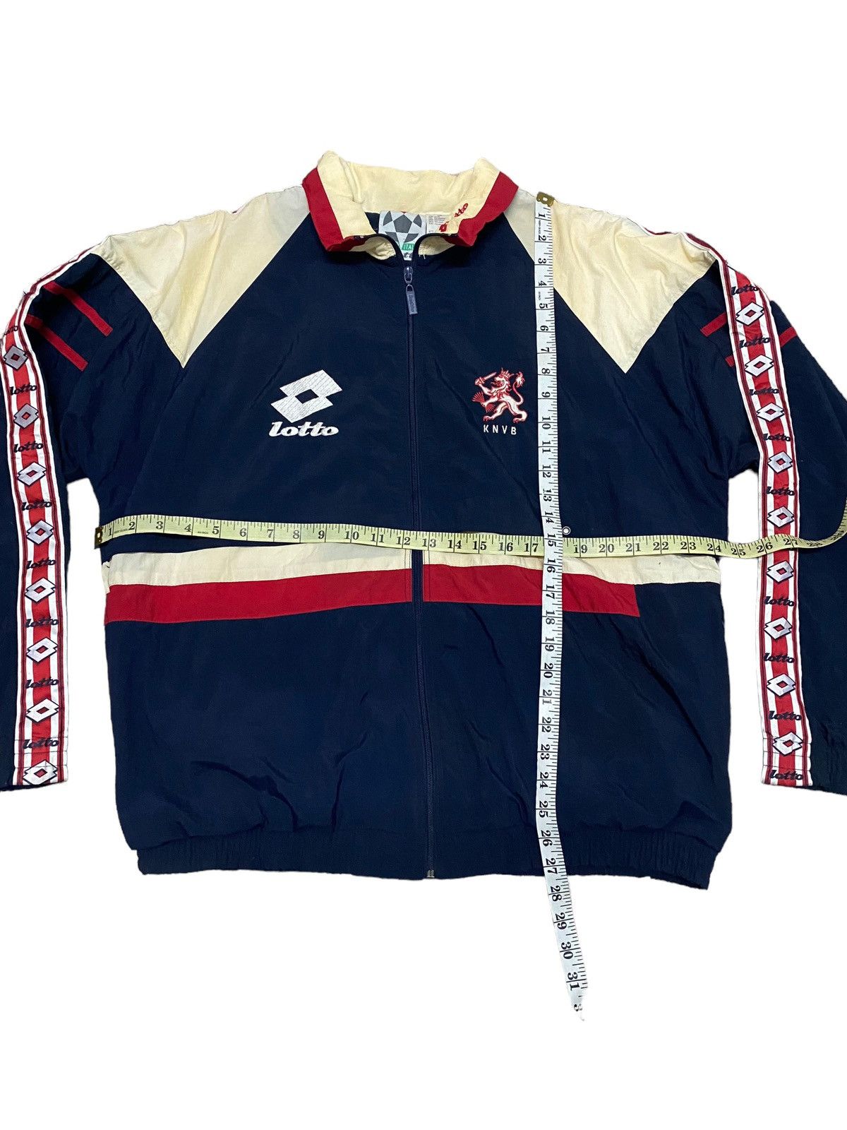 Lotto Sport Vintage 90s LOTTO KNVB NEDERLAND windbraker jacket Size US L / EU 52-54 / 3 - 4 Thumbnail