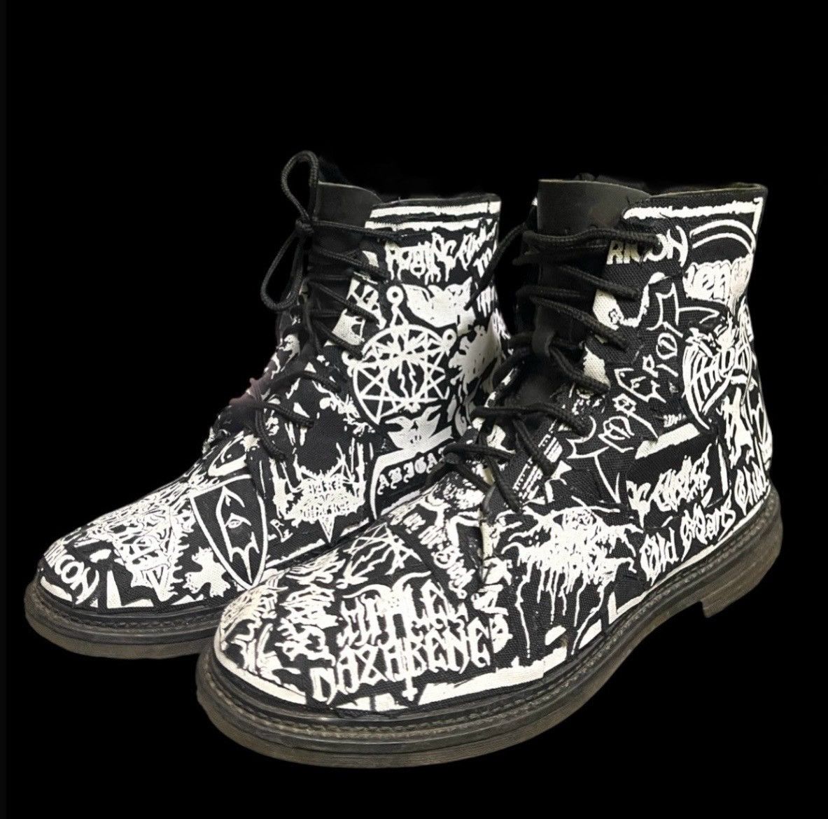 Designer × Other Custom Made Heavy Metal Boots Size US 8 / EU 41 - 1 Thumbnail