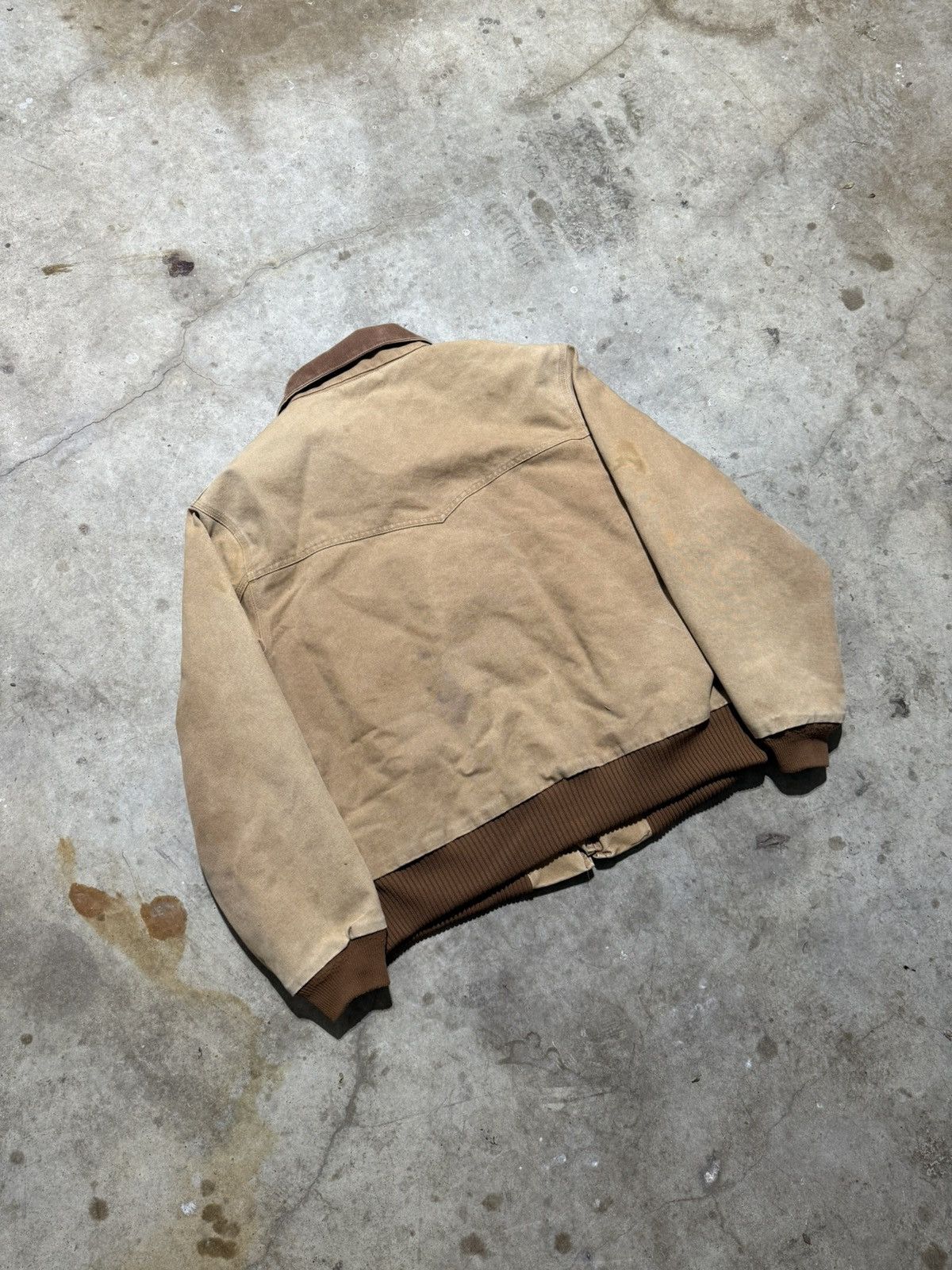 Carhartt 1993 Brown Carhartt Santa Fe Jacket J13 Size US XL / EU 56 / 4 - 5 Thumbnail