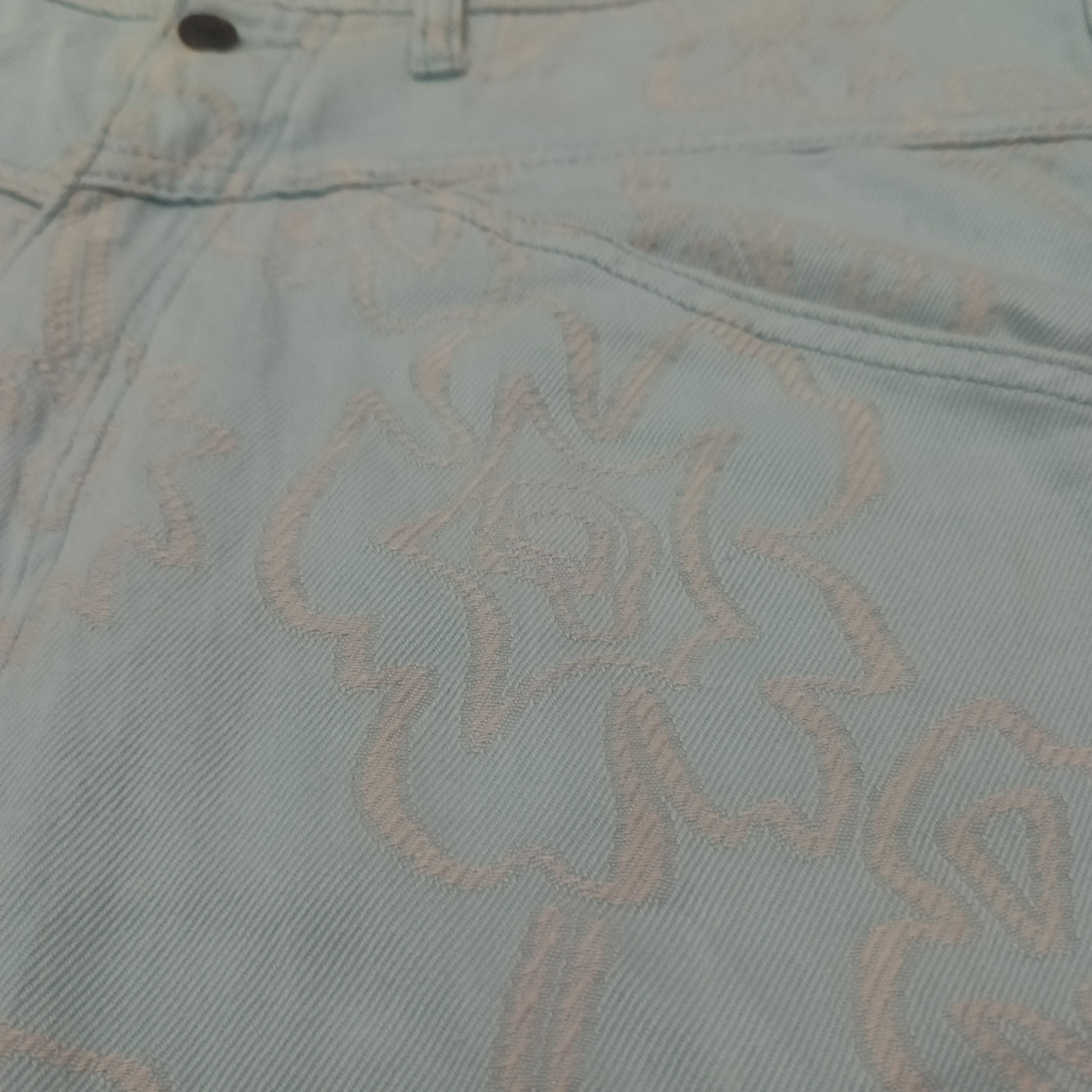 Uru Japanese URU Tokyo flower logo baggy style pants Size US 36 / EU 52 - 4 Thumbnail
