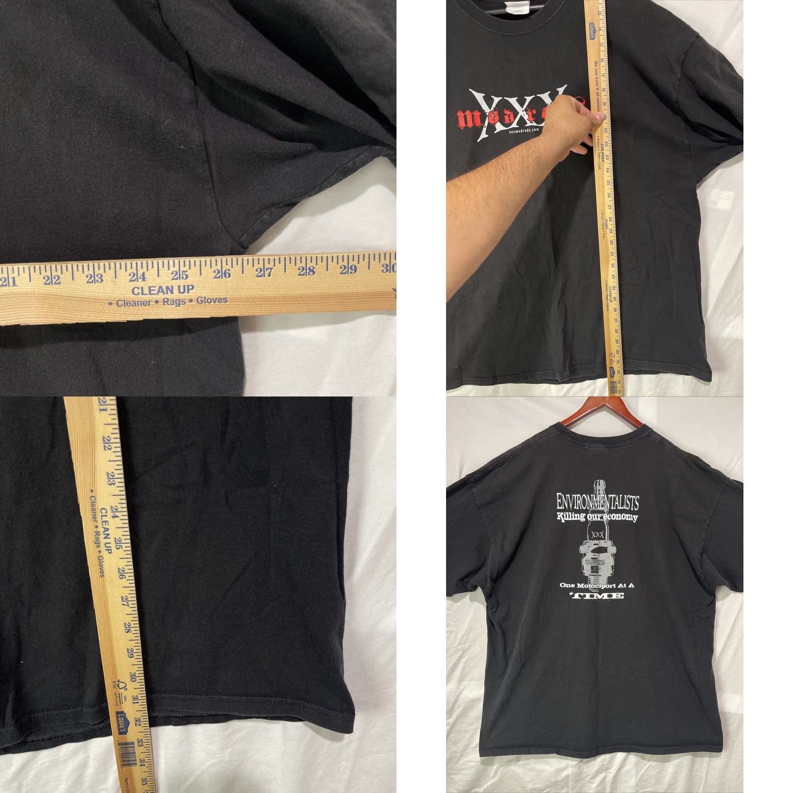 Port & Company Mod Rods Shirt Mens 3XL Black Environmentalist Killing Our Economy Motorsport Shirt Mens 3XL Black Environmentalist Killing Our Economy Motorsport Size US XXL / EU 58 / 5 - 8 Thumbnail