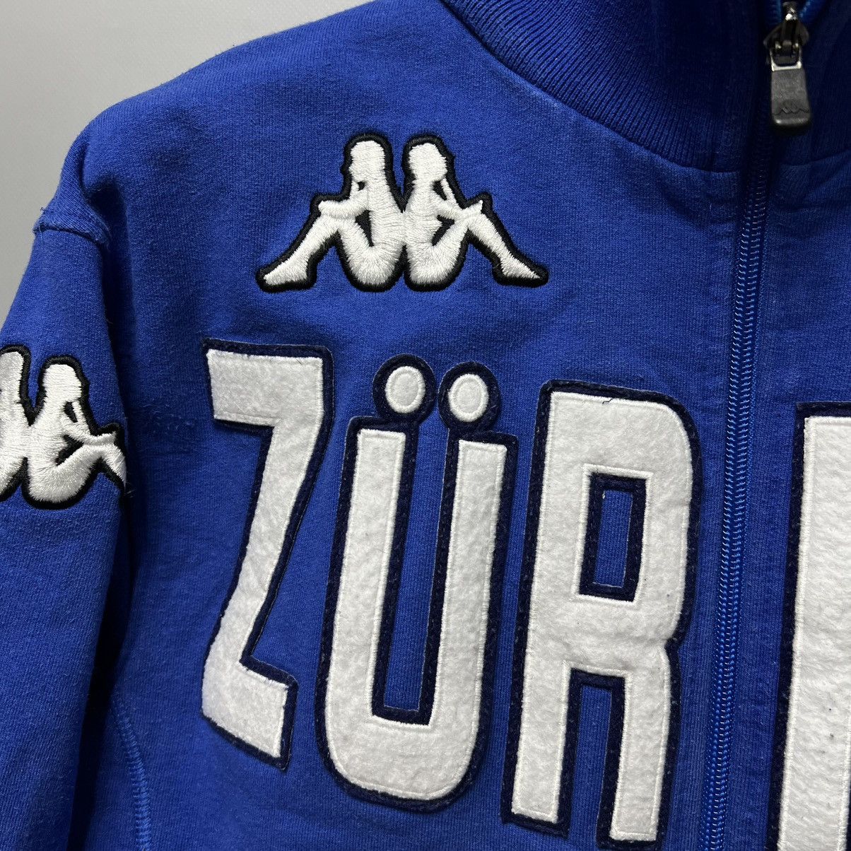 Kappa Vintage Kappa Zip Sweatshirt 00’s, Switzerland Zurich RARE Size US S / EU 44-46 / 1 - 4 Thumbnail