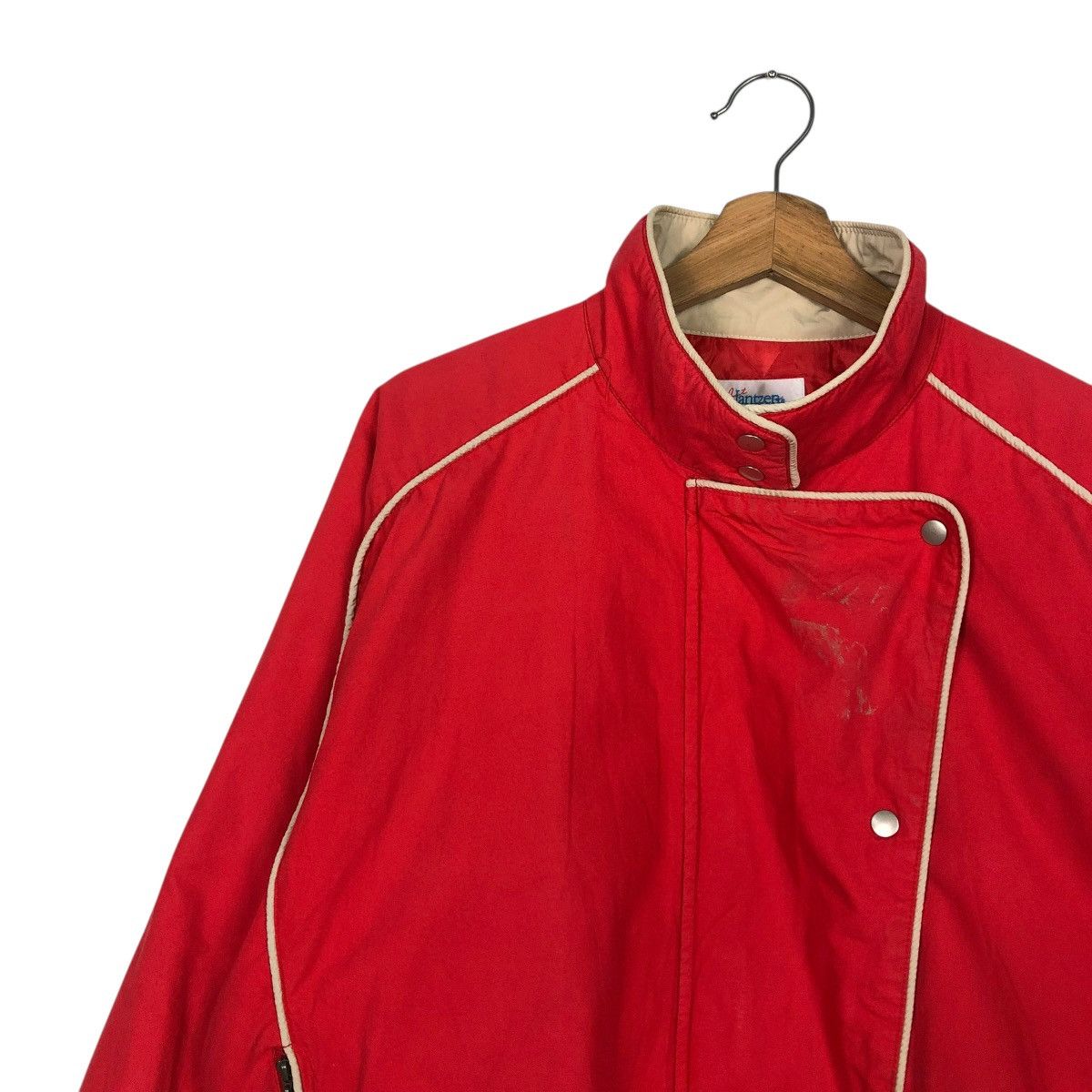 Vintage 🔥VINTAGE 80’s JANTZEN BOMBER JACKET PARACHUTE DESIGN Size US M / EU 48-50 / 2 - 9 Thumbnail