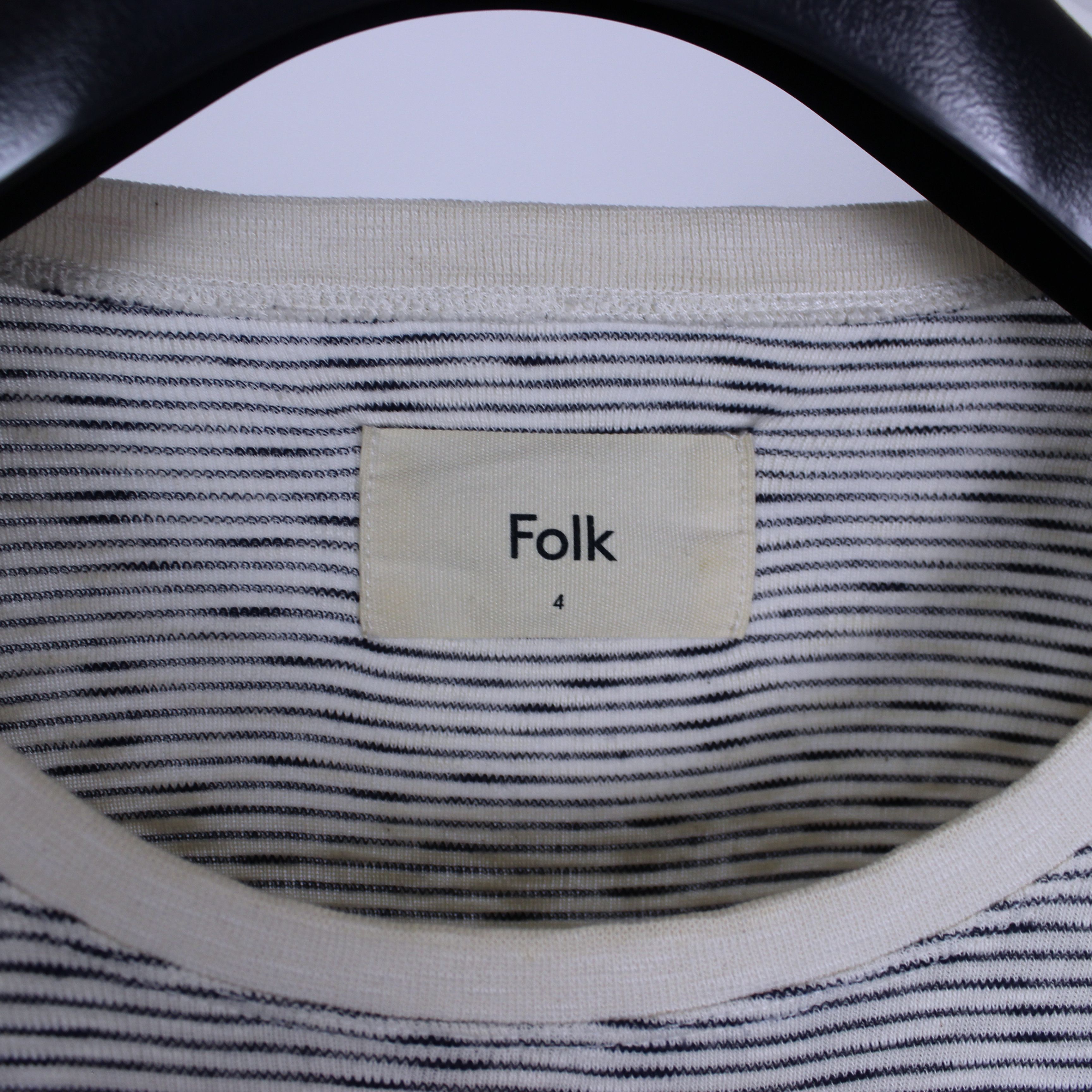 Folk Folk long sleeve sweatshirt men M L stripes Size US L / EU 52-54 / 3 - 4 Thumbnail