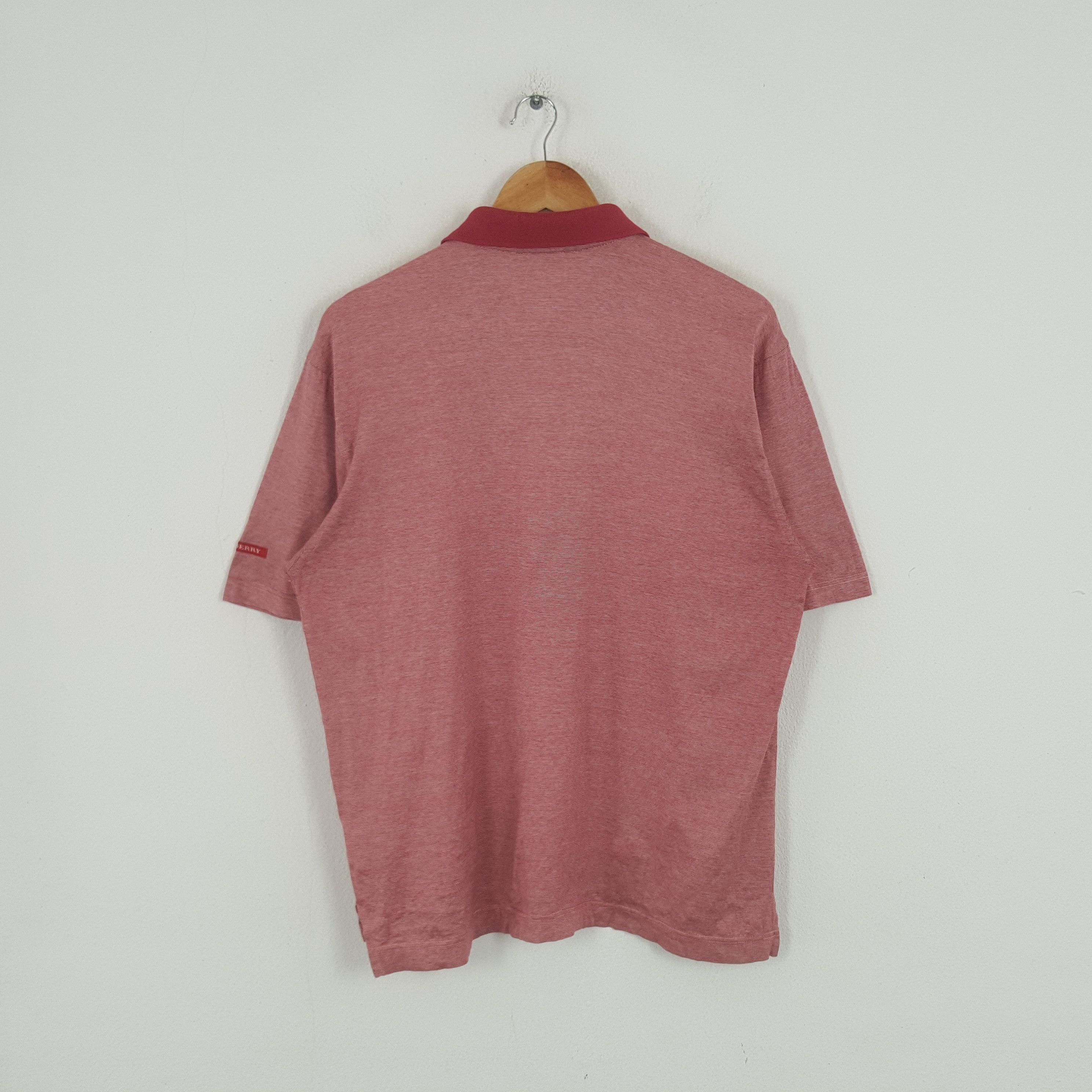 Burberry × Vintage Vintage Burberry London Designer Brand Polos Size US L / EU 52-54 / 3 - 3 Thumbnail