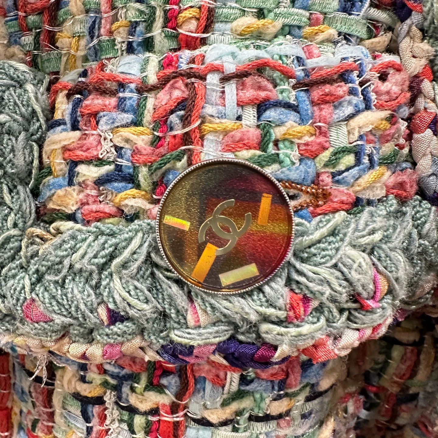 Chanel Chanel Seoul Series Woven Colorful Tweed Jacket 40 Size M / US 6-8 / IT 42-44 - 6 Thumbnail