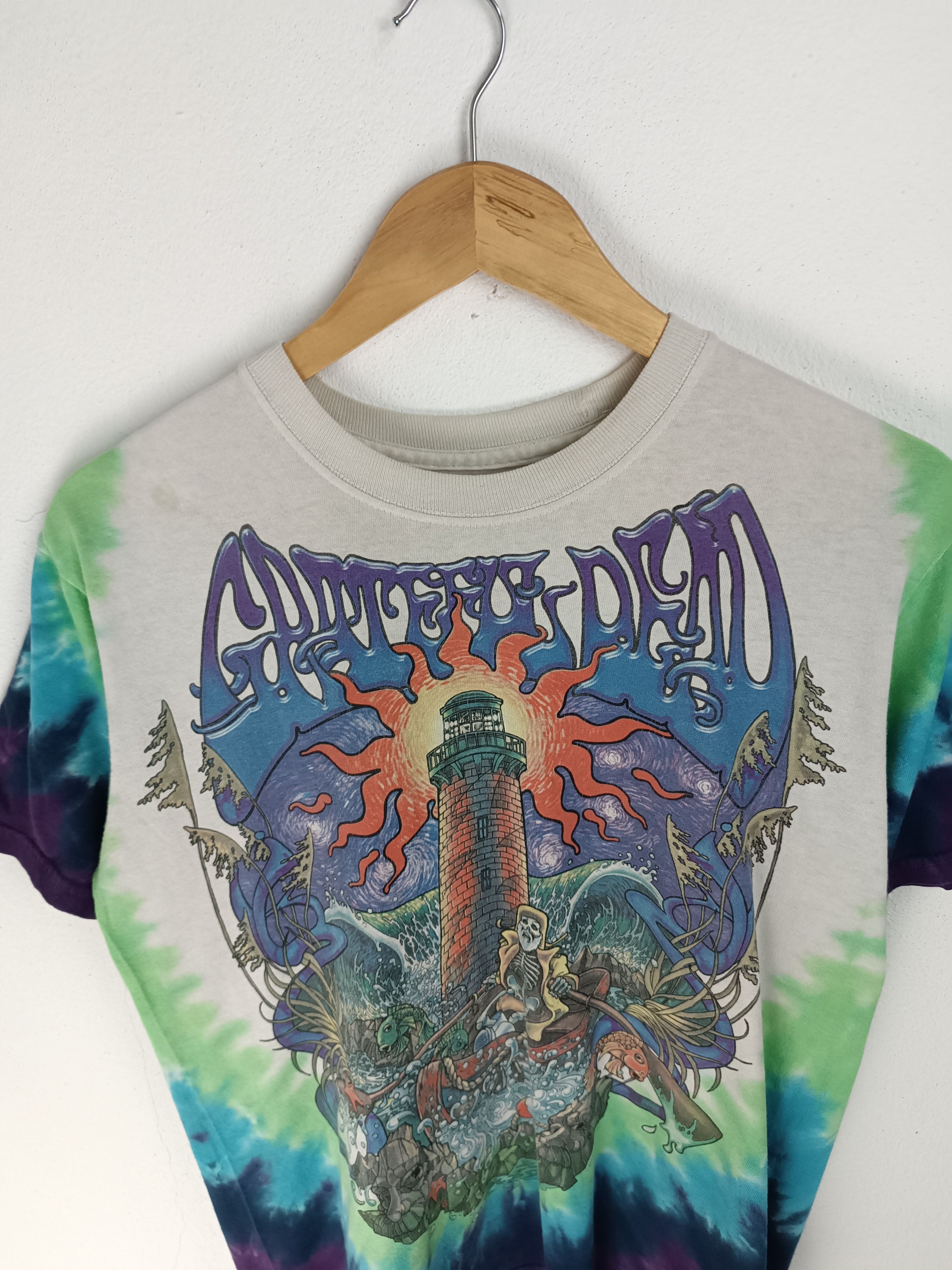 Liquid Blue VINTAGE 2000s GRATEFUL DEAD BY LIQUID BLUE VERY RARE TEES Size US M / EU 48-50 / 2 - 7 Thumbnail