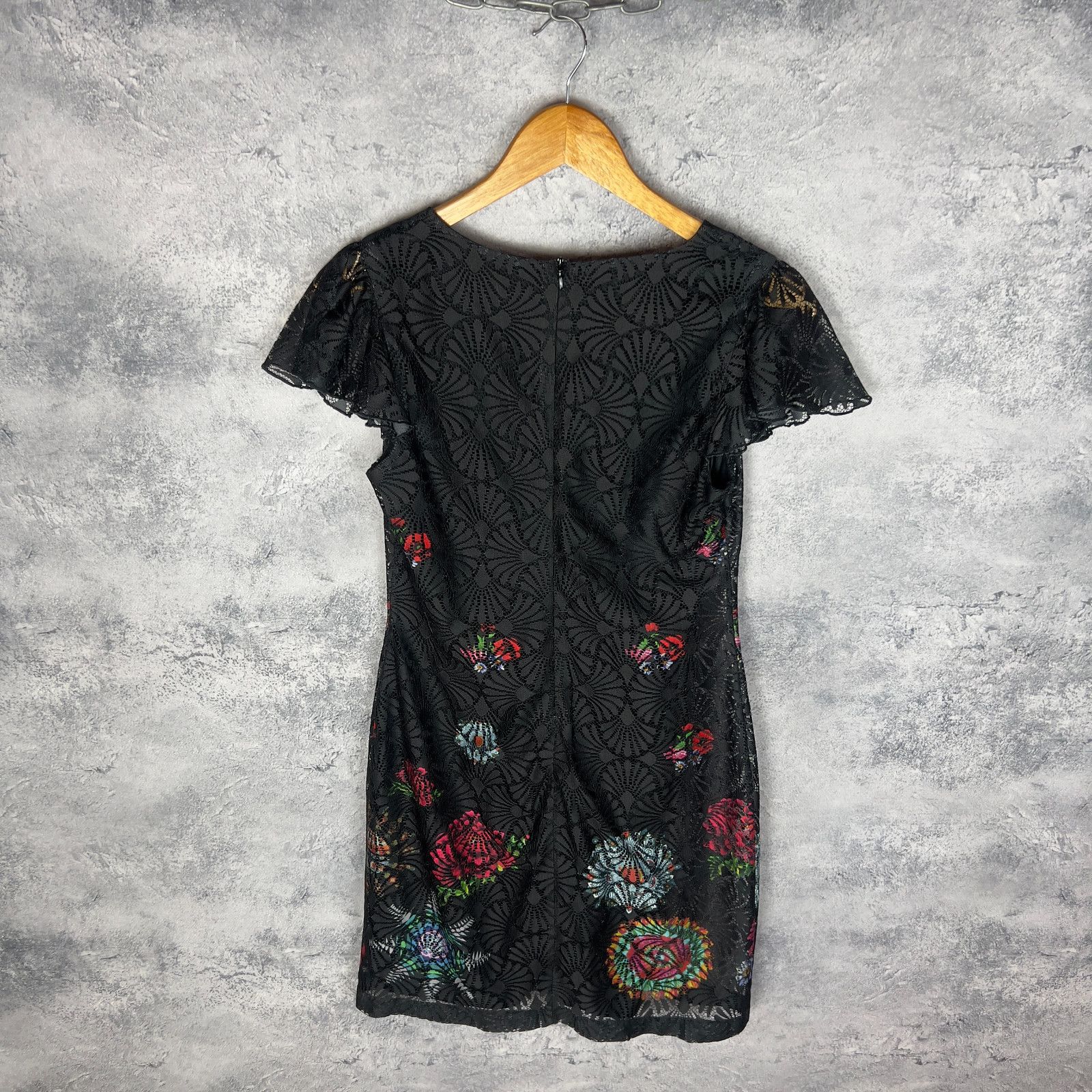 Desigual Desigual Dress Women s Size 38 Black Short Sleeve ` Size XS / US 0-2 / IT 36-38 - 7 Thumbnail
