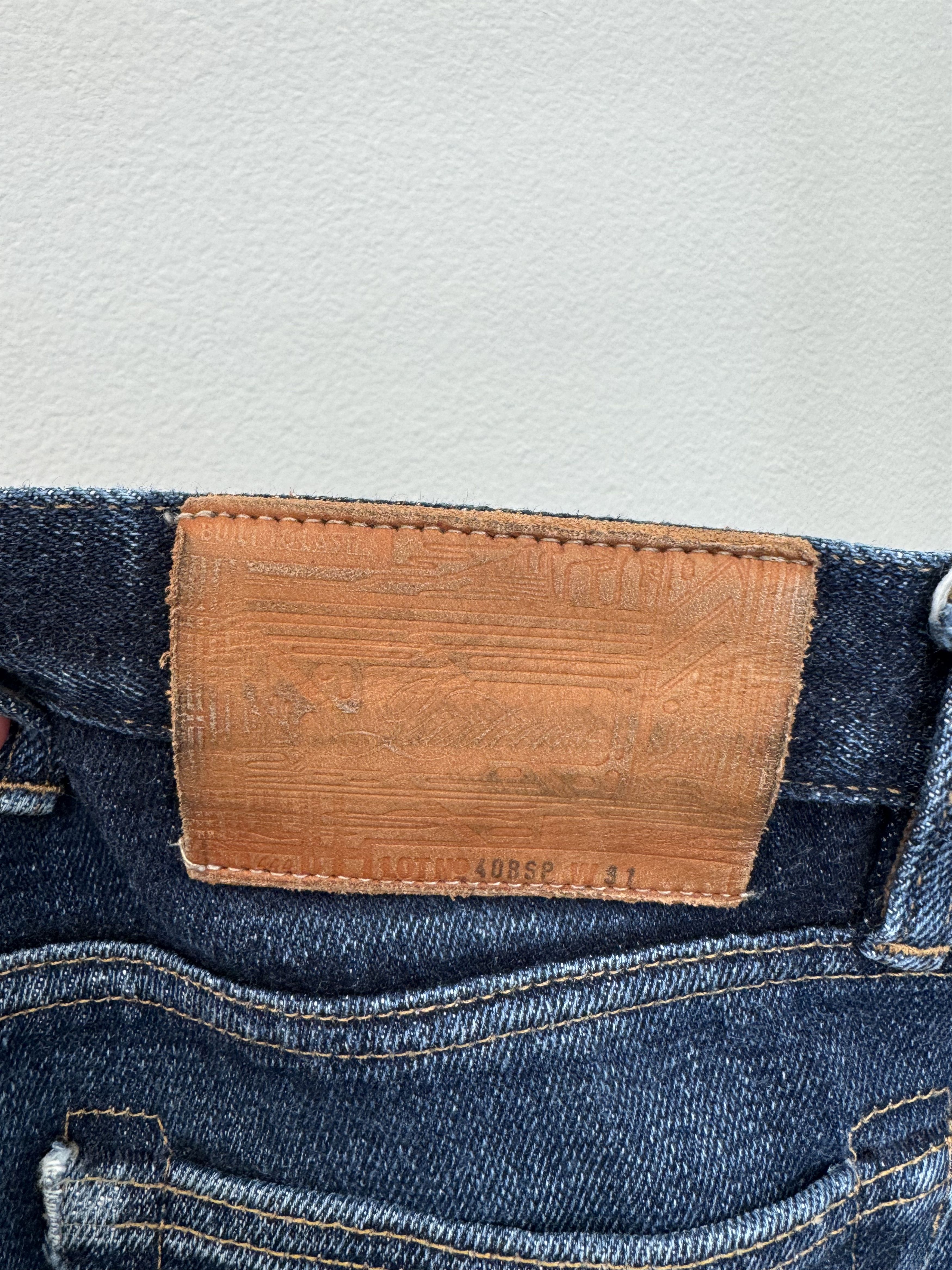 3sixteen 3sixteen+ 40BSP 16.5oz Caustic Wave Denim Size US 31 - 5 Thumbnail