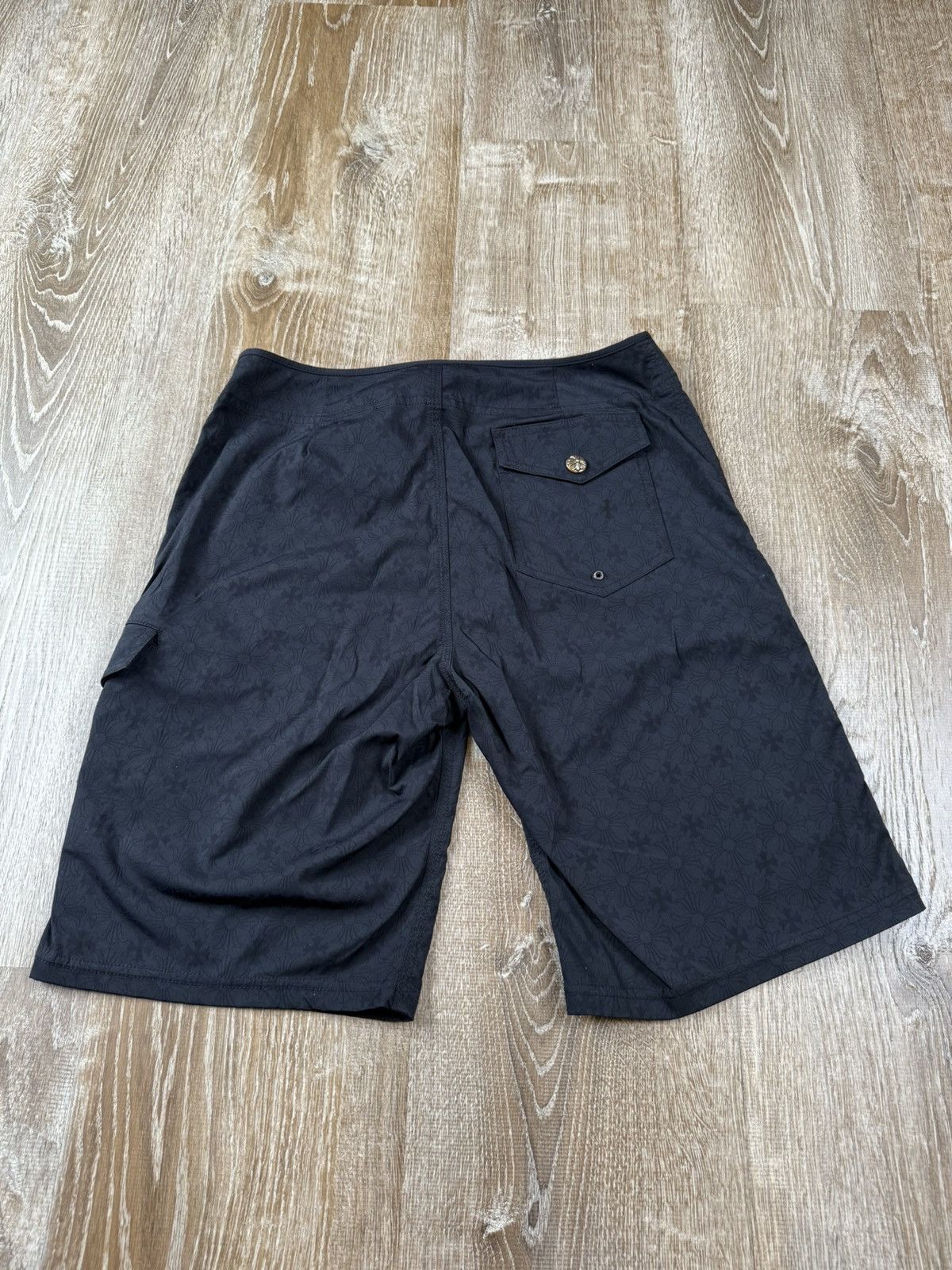 Chrome Hearts Chrome Hearts Cross Pattern Shorts Size US 31 - 2 Thumbnail