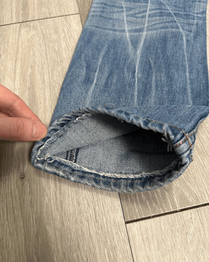 Levi's Vintage Levi's 504 Men's Blue Denim Jeans - Size 33x27 Size US 33 - 9 Thumbnail