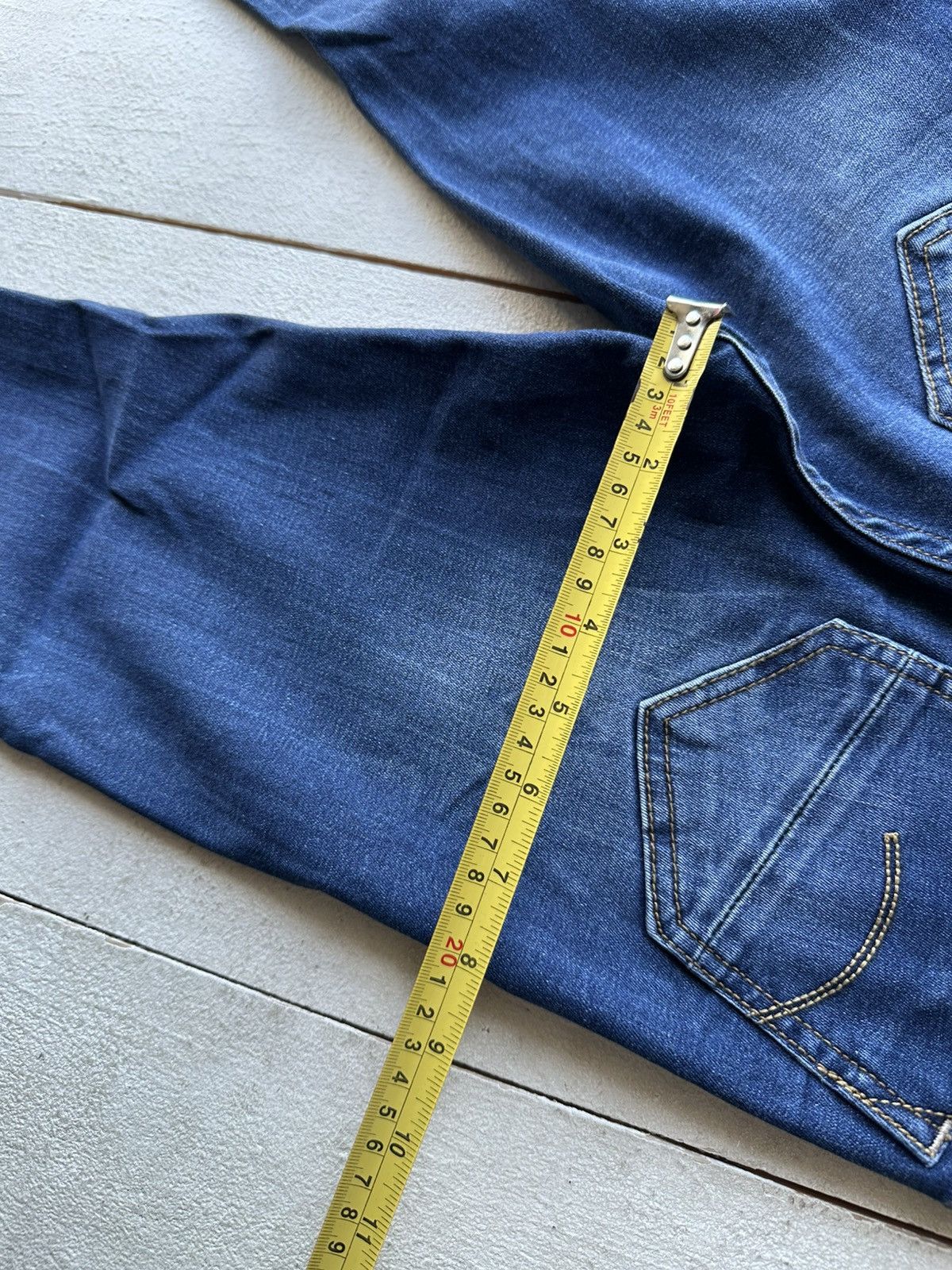 G-Star VNTG🚨G STAR RAW Jeans AVANT GARDE Washed Denim y2k Size 22" - 16 Thumbnail