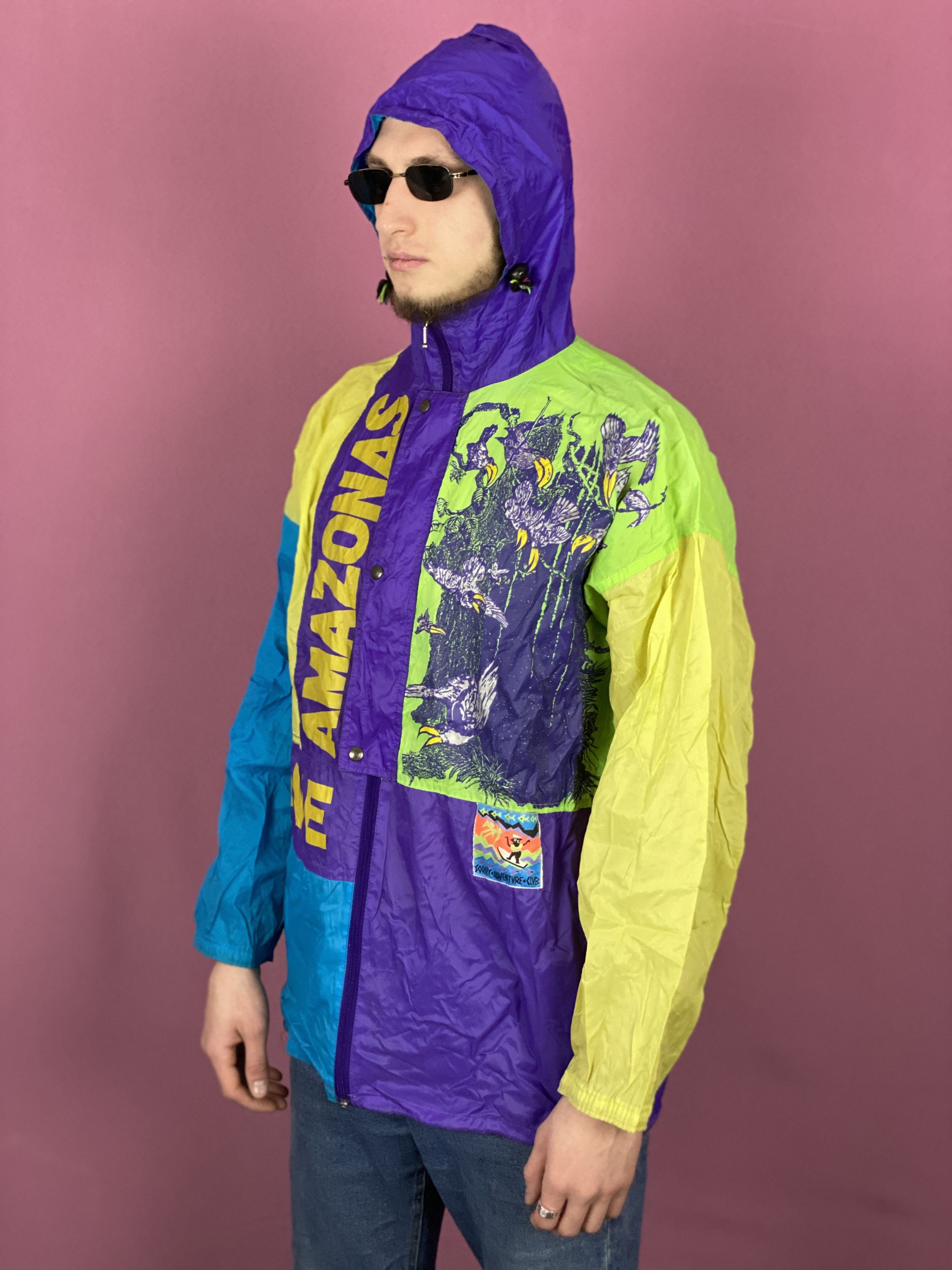 Vintage 90s AVV Vintage Men's Rain Jacket - L Size US L / EU 52-54 / 3 - 2 Thumbnail