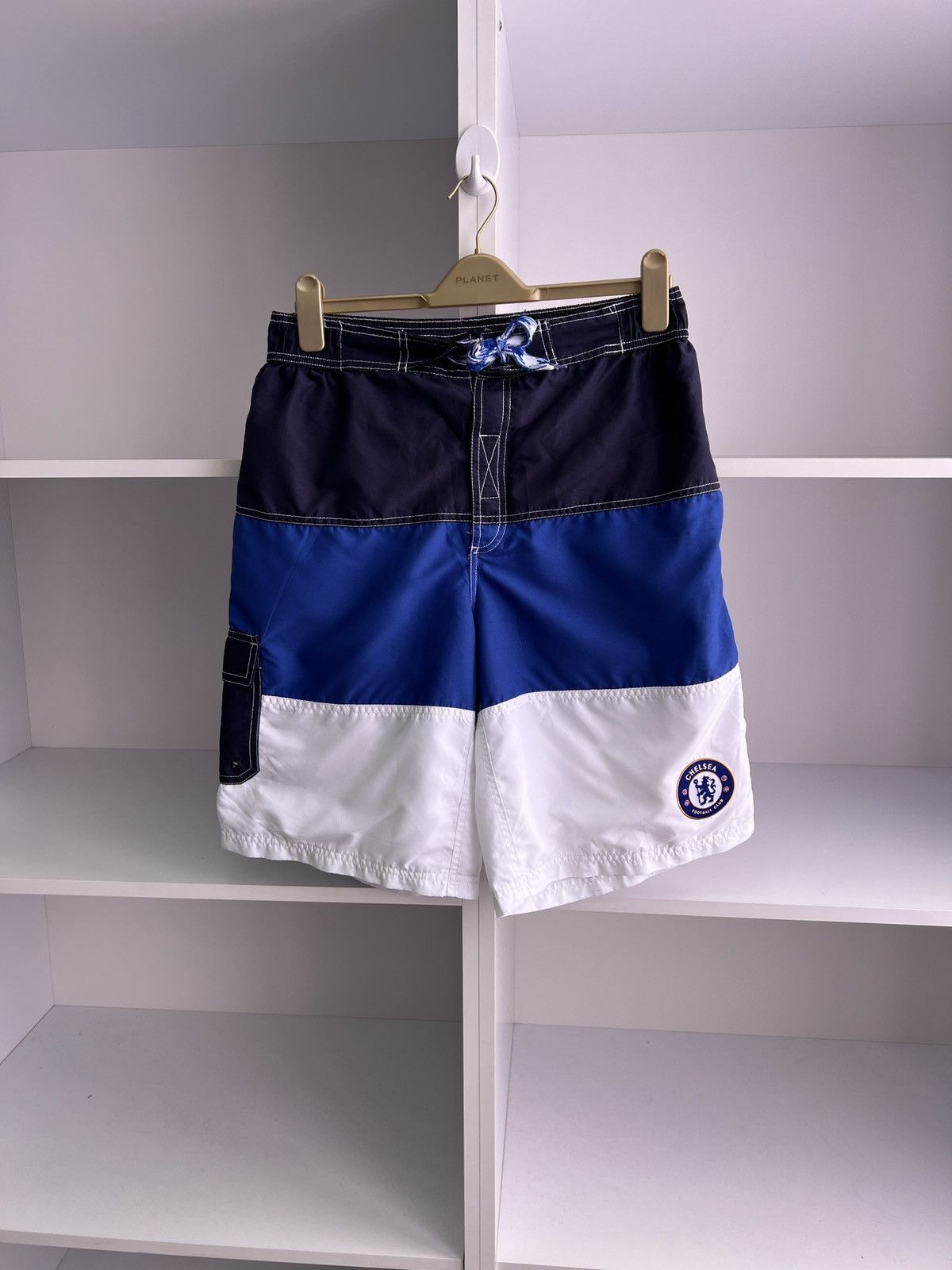 Chelsea Soccer × Vintage Vintage Chelsea Rare Shorts Size US 33 - 1 Thumbnail