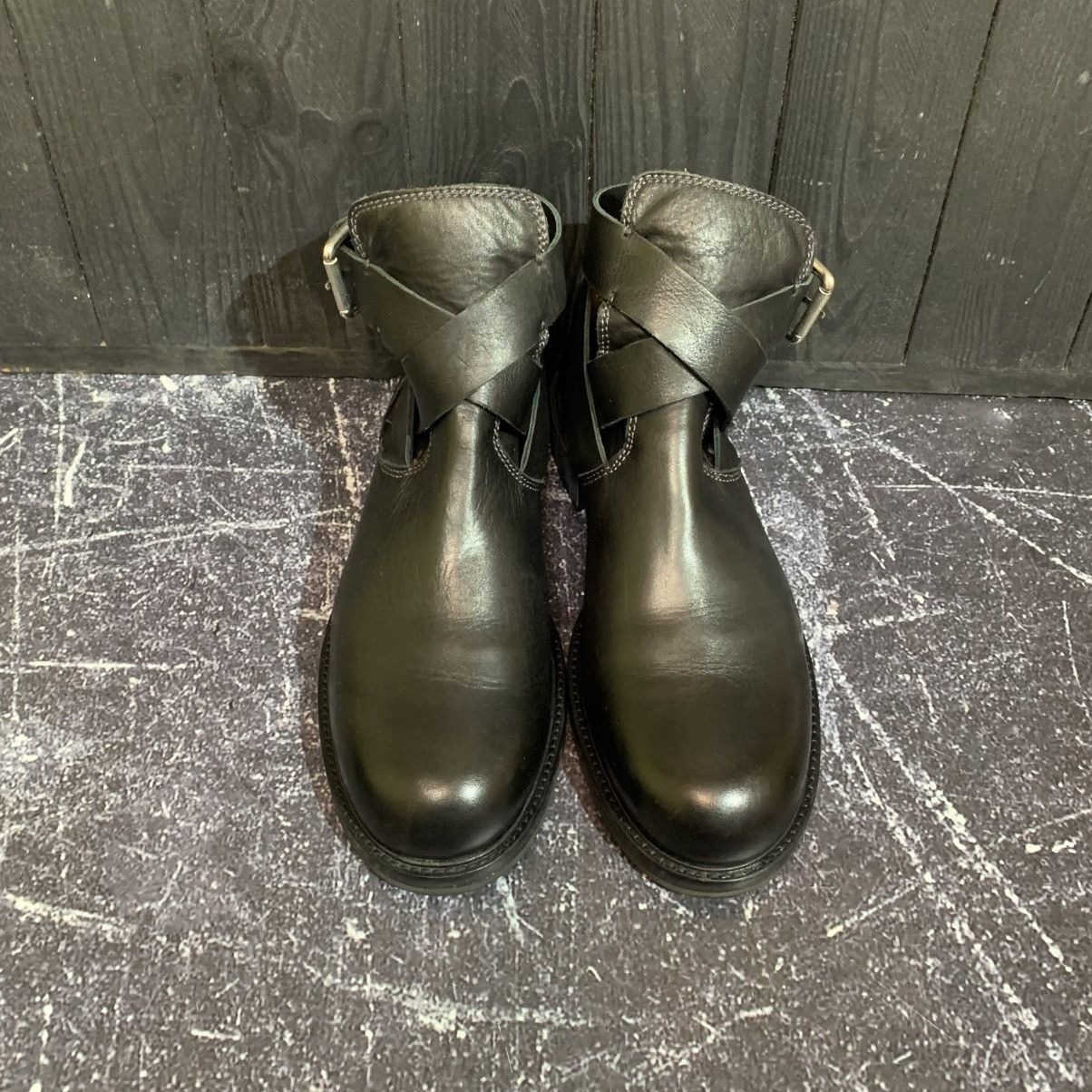 Vintage DIESEL Leather Women’s Boots 39 Rick Owens Style