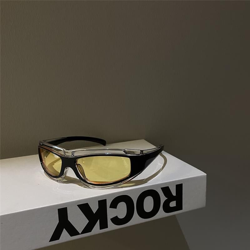 Electric Visual Punk Street ins style custom avant-garde sunglasses Size ONE SIZE - 2 Thumbnail